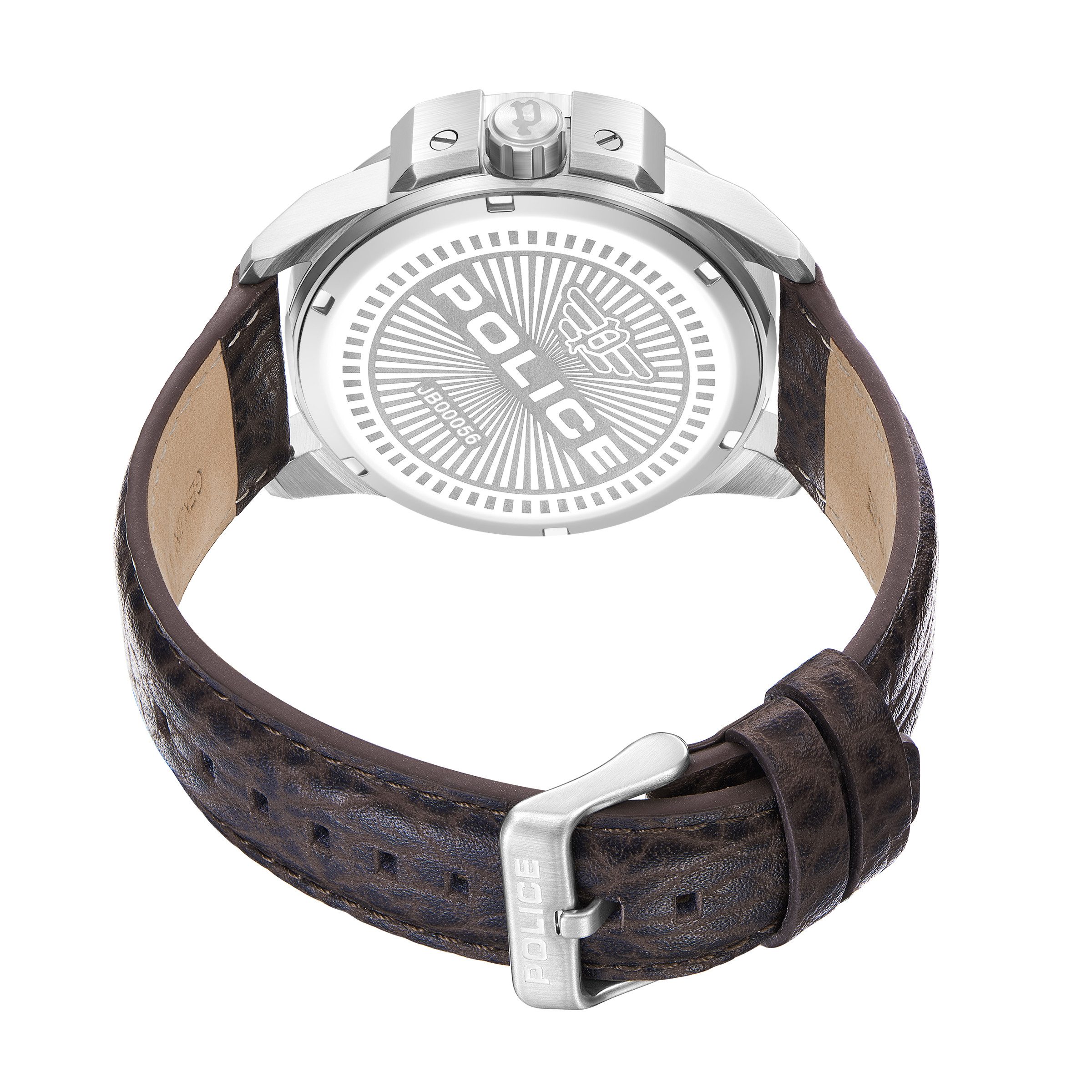 Police Quarzuhr Quarzuhr Herrenuhr 46 Quarz Herren
