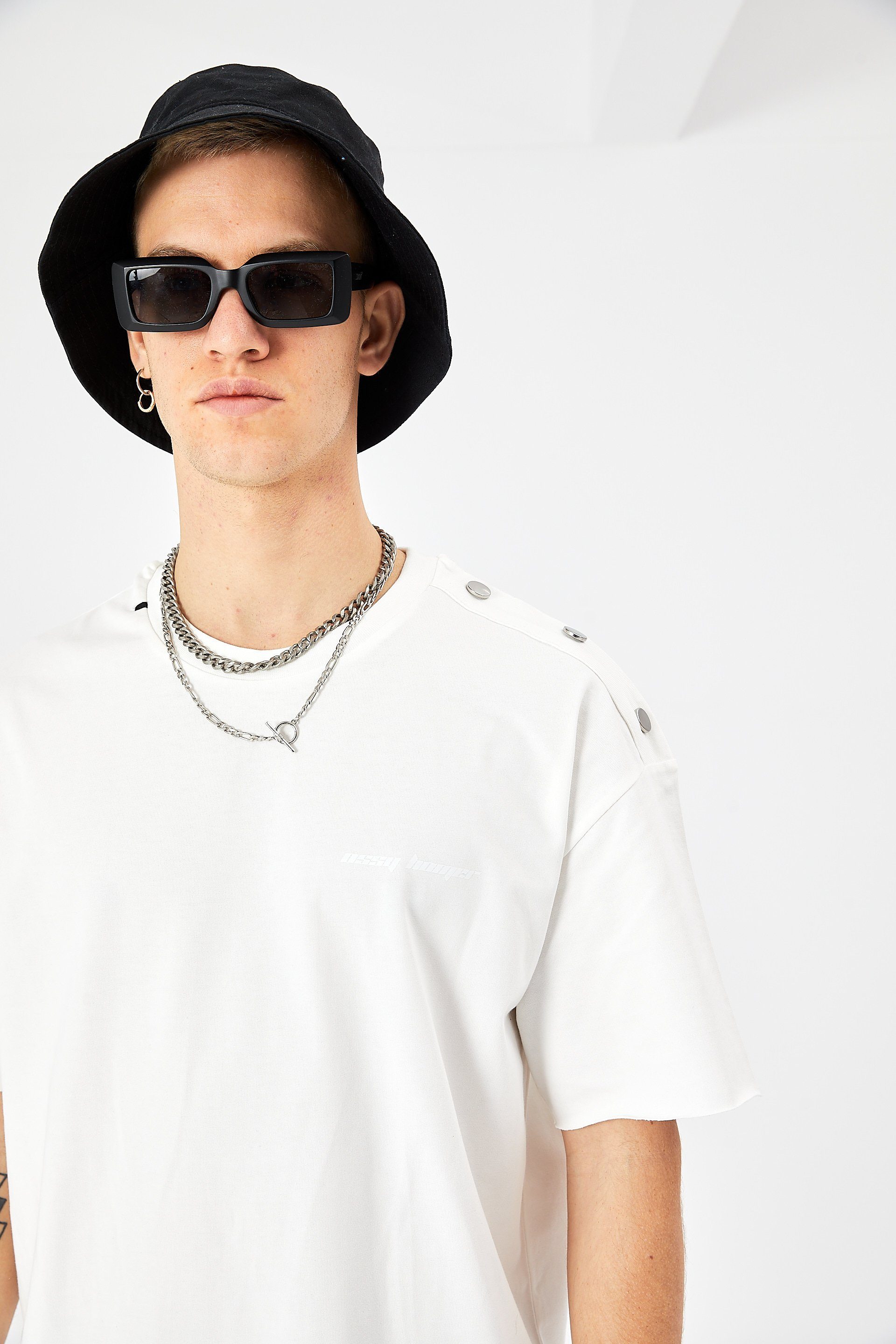 OSSY HOMER T-Shirt T-Shirt Oversize Fit mit 320gsm Baumwolle