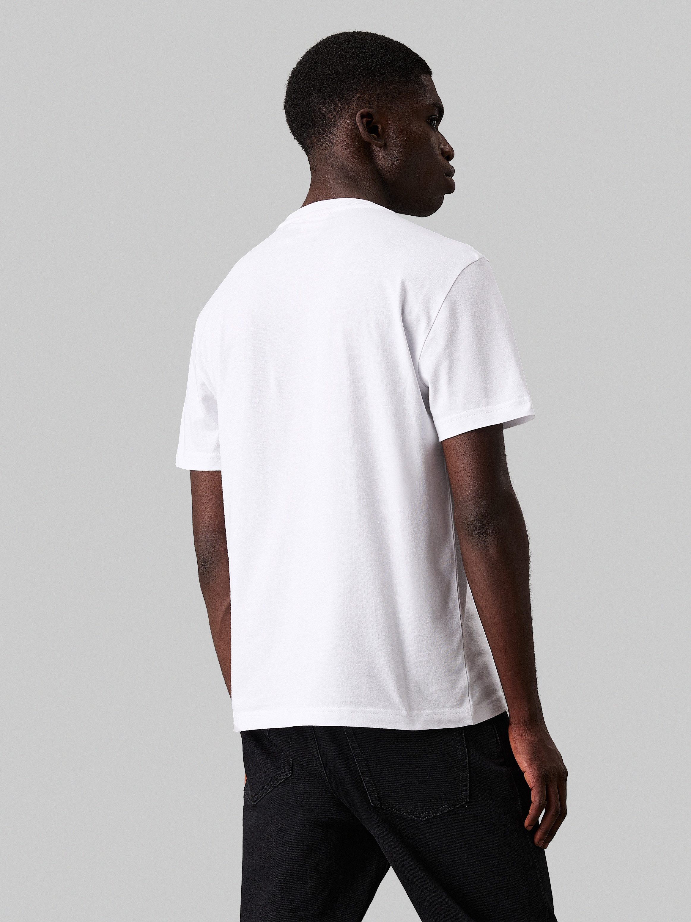 Calvin Klein T-Shirt BOX STRIPED LOGO günstig online kaufen