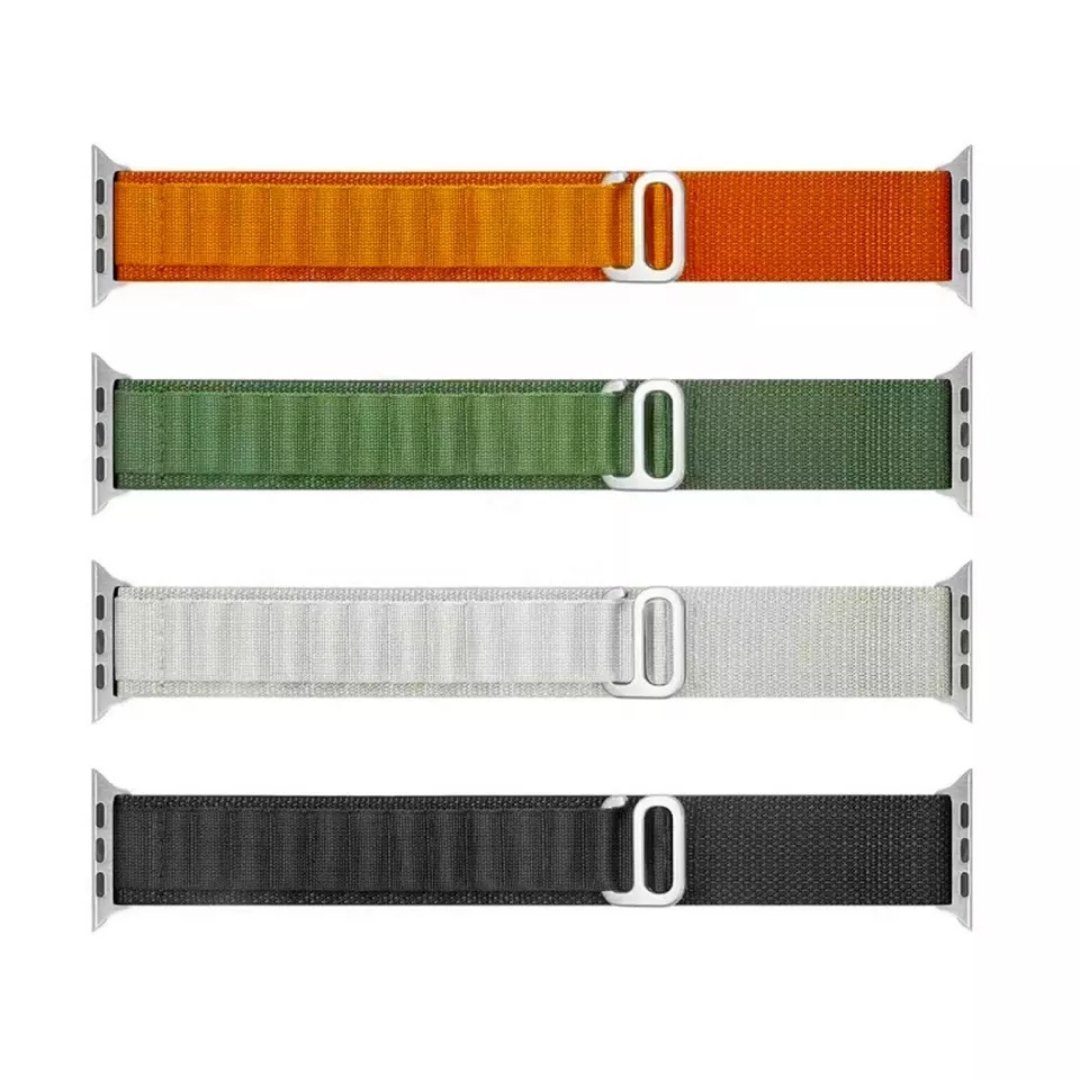 Sport Titan / Nylon, Uhrenarmband für Ersatzband / Sport Alpin SmartUP SE Ersatz Loop #3 Watch Armband Apple Orange Ultra G-Haken 1/2/3/4/5/6/7/8 Nylon Outdoor