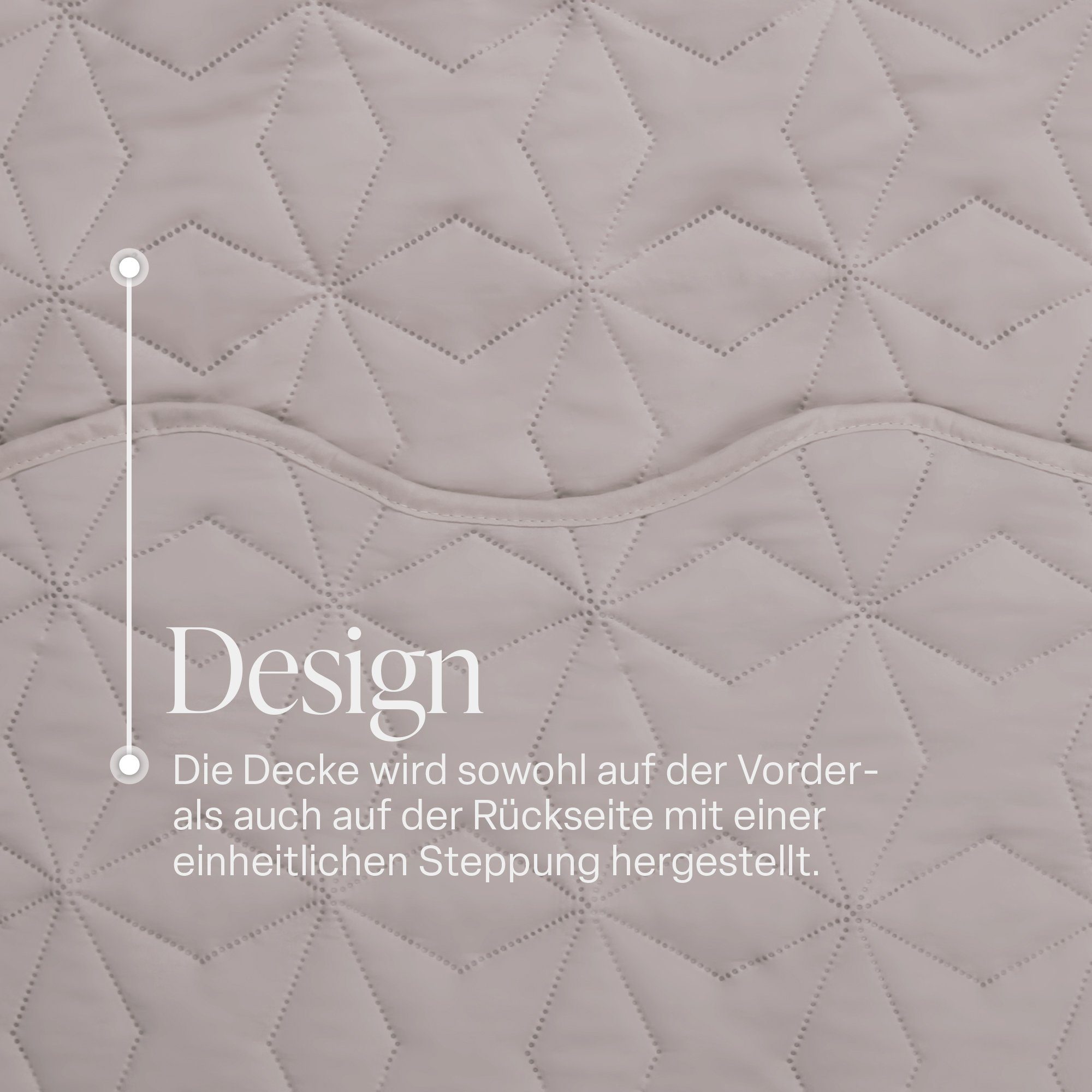Bestlivings Tagesdecke 220x240 cm, mit Steppung in diversen Designs – Bild 5 von 5