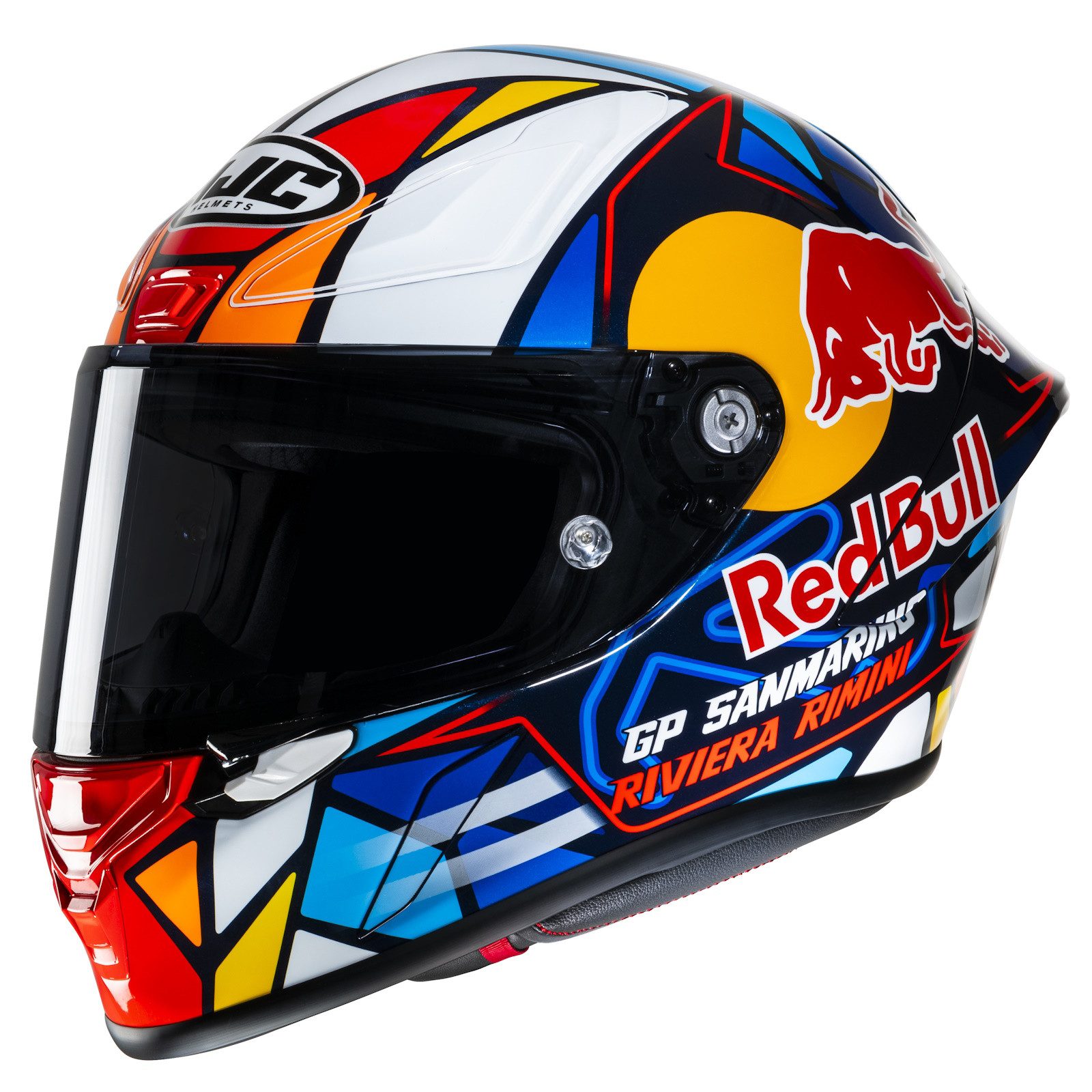 HJC Motorradhelm HJC RPHA 1 Red Bull Misano GP MC21 Integralhelm