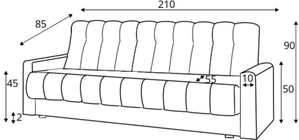 MOEBLO Schlafsofa mit Bettkasten Couch und Sofagarnitur Schlafsofa für Federkern Wohnzimmer, MATIZ, Schlaffunktion Wohnlandschaft, Polstersofa