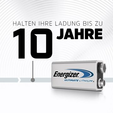 Energizer Ultimate Lithium 9V-Block-Batterien Batterie