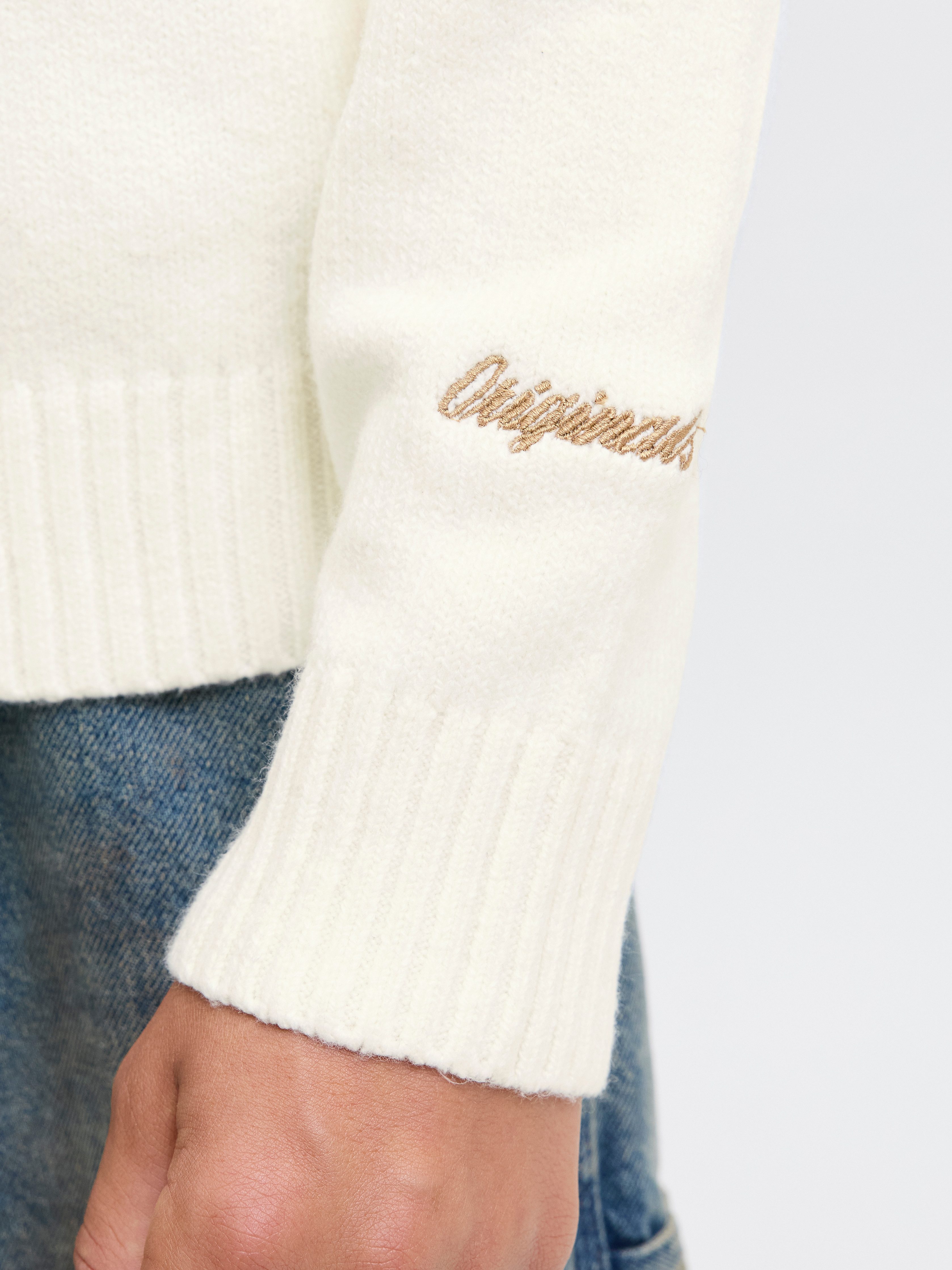 Jack & Jones Junior Rundhalspullover JORNORREBRO KNIT CREW NECK JNR Baumwollmischung, locker geschnitten
