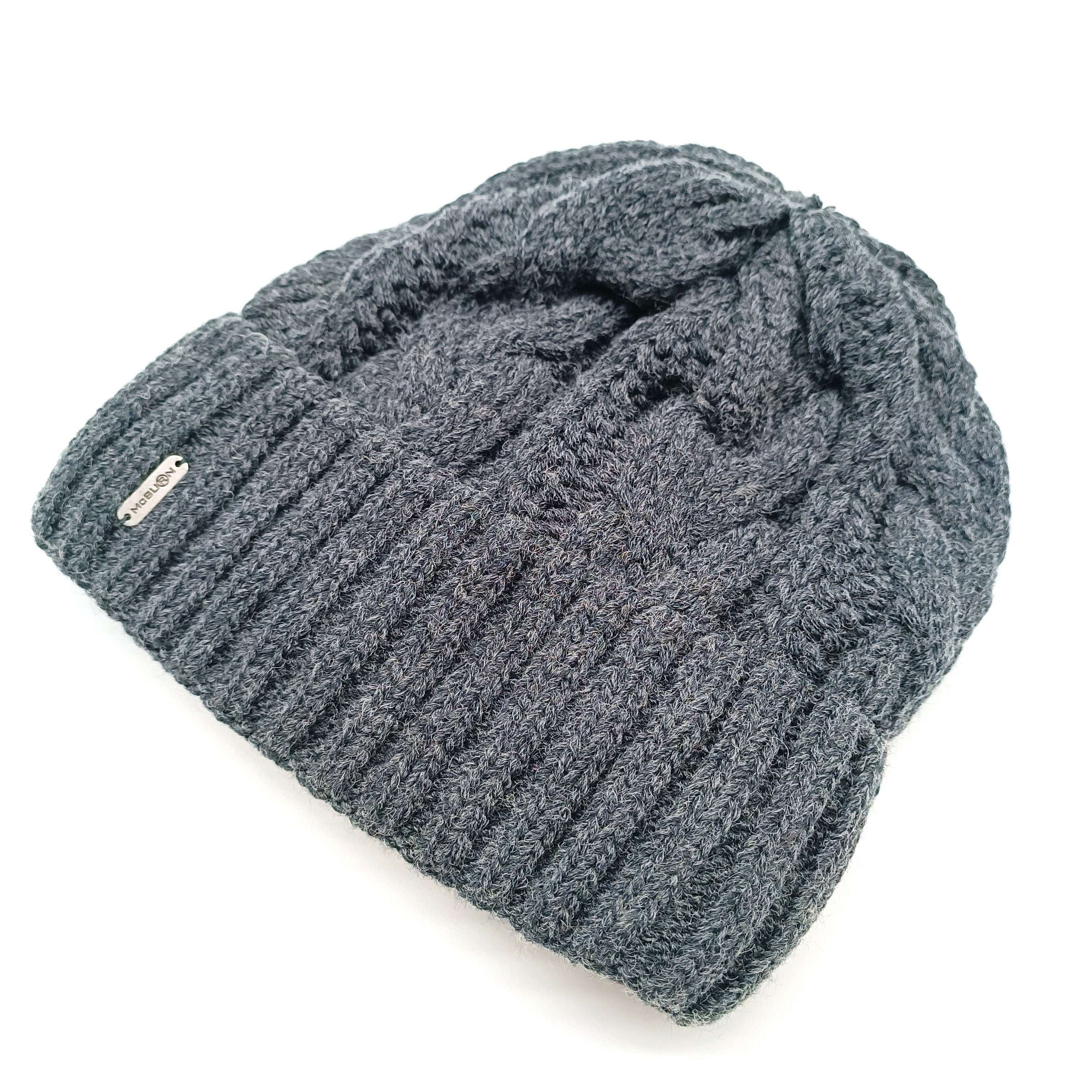 McBurn Strickmütze Mc Burn Mütze anthrazit