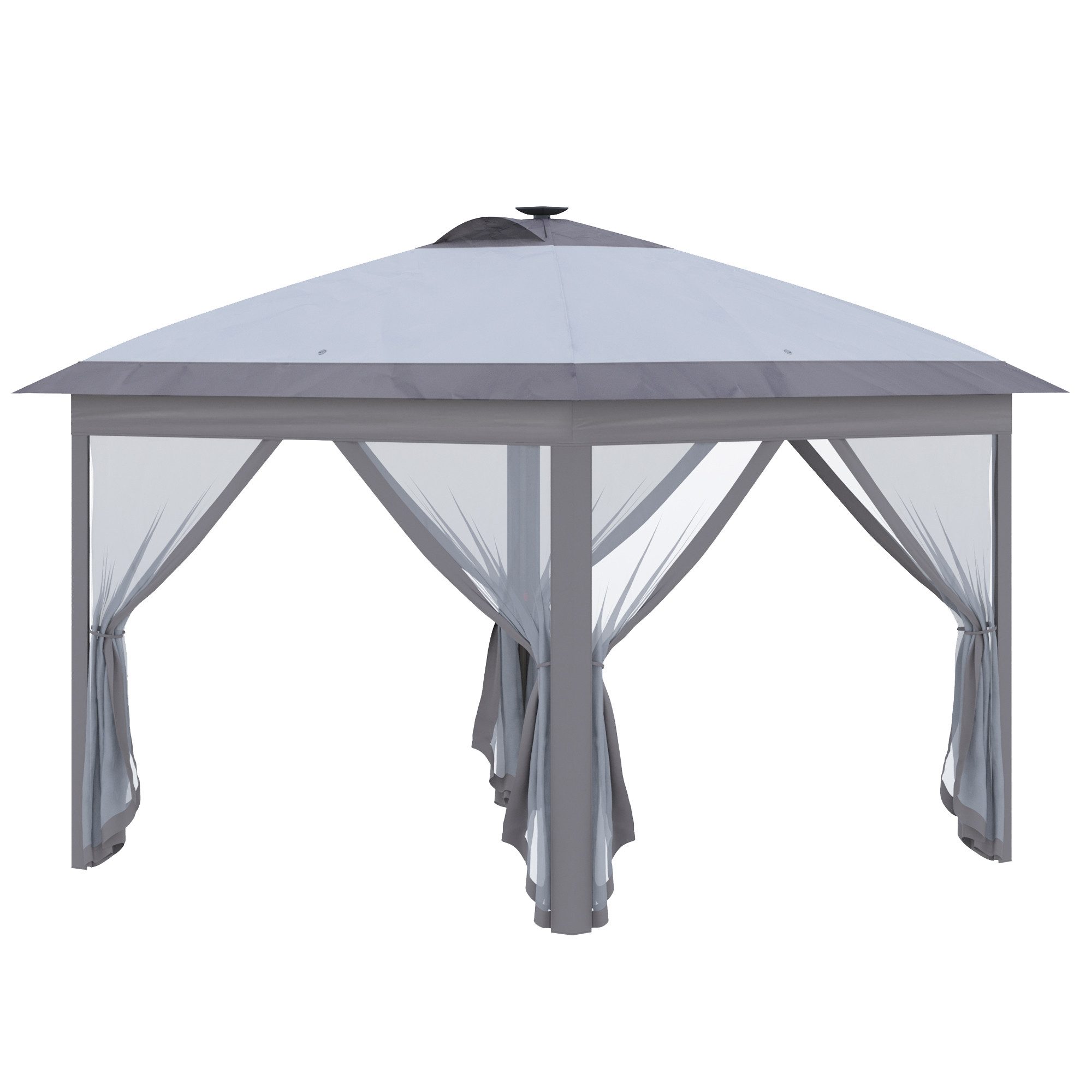 Outsunny Faltpavillon Pavillon 3,3 x 3,3 günstig online kaufen