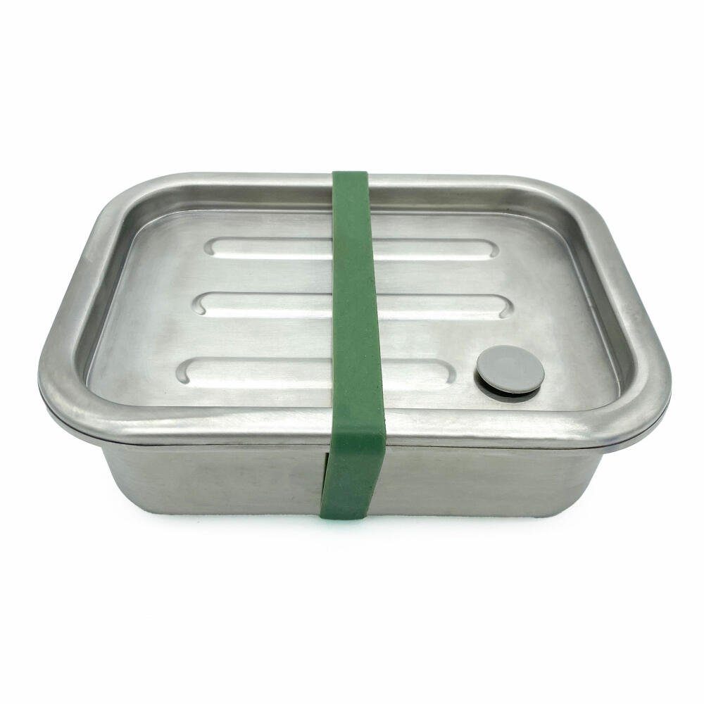 beeskin Lunchbox Snackbox 1.2 Liter, Edelstahl