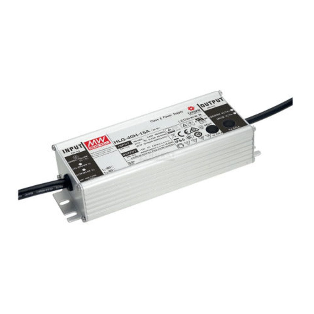 "HLG-40H-20" 20V, Metall, 40W, wassergeschützt, Niedervolt, IP67 LED Trafo