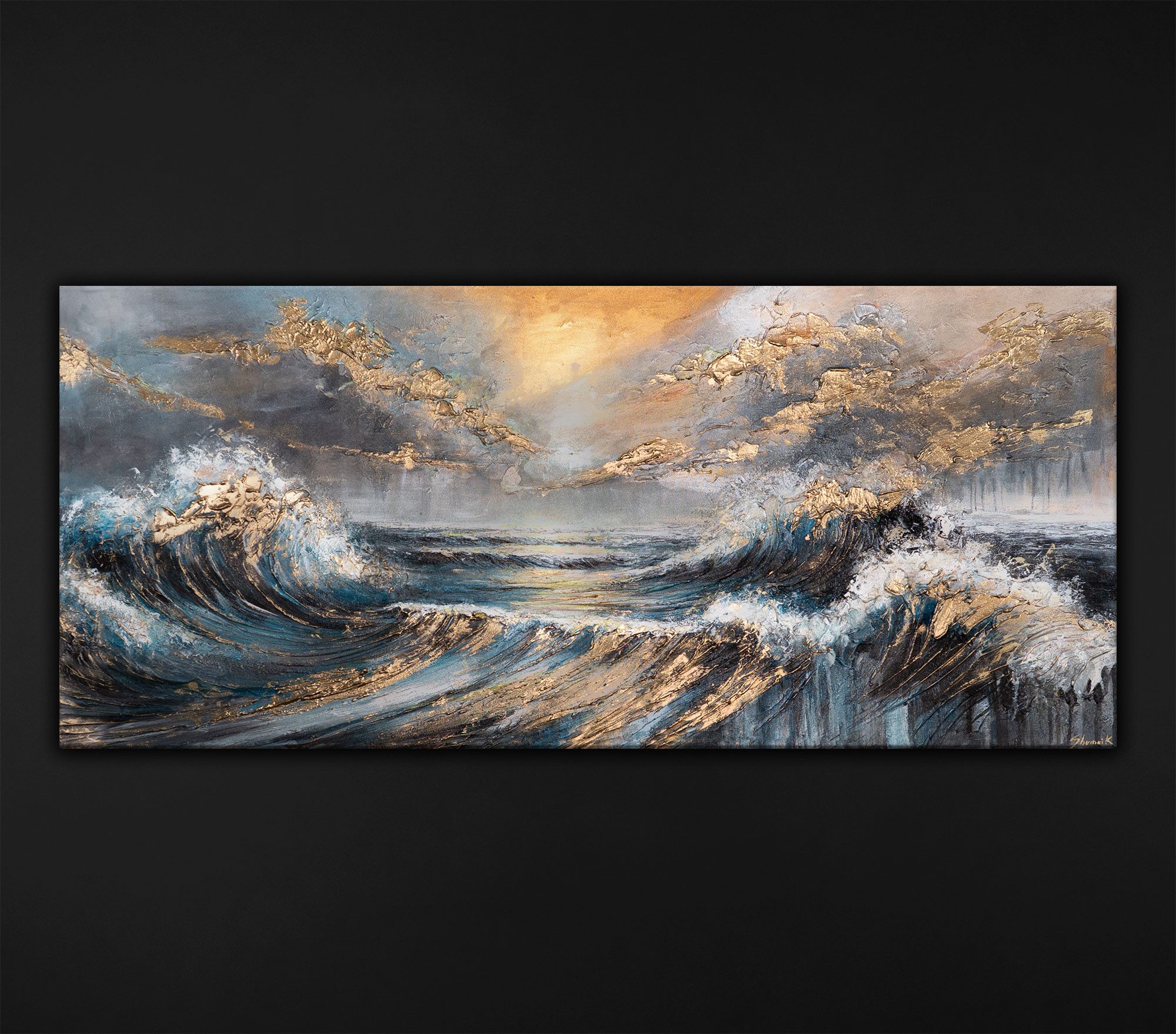 YS-Art Gemälde Wandbild Segelboot auf dem günstig online kaufen
