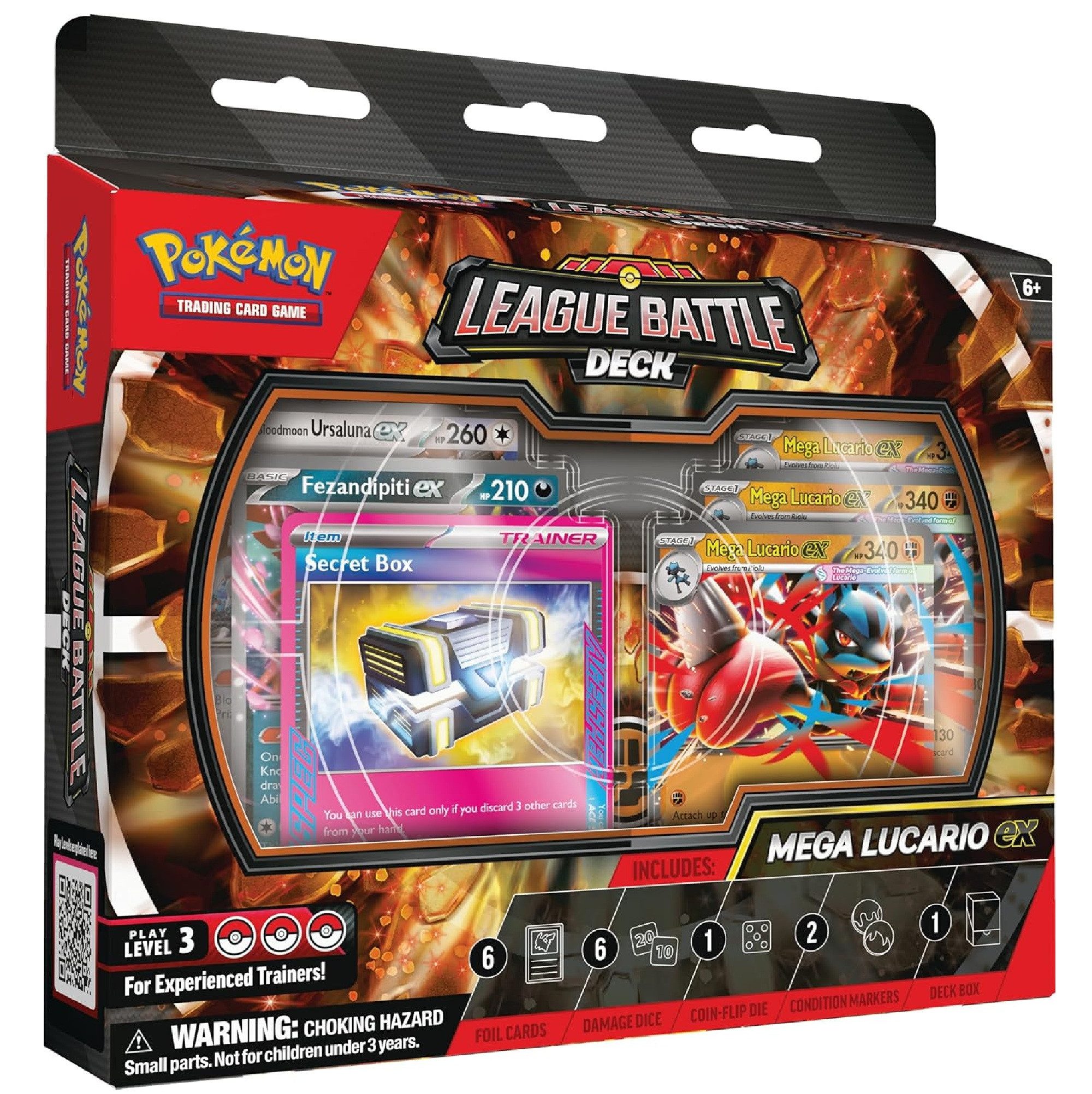 The Pokémon Company International Sammelkarte Pokemon Mega Lucario ex League Battle Deck (En)