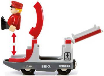 BRIO® Spielzeug-Eisenbahn BRIO® WORLD, Eisenbahn Starter Set A, (Set), mit Spielzeugeisenbahn; Made in Europe, FSC®- schützt Wald - weltweit
