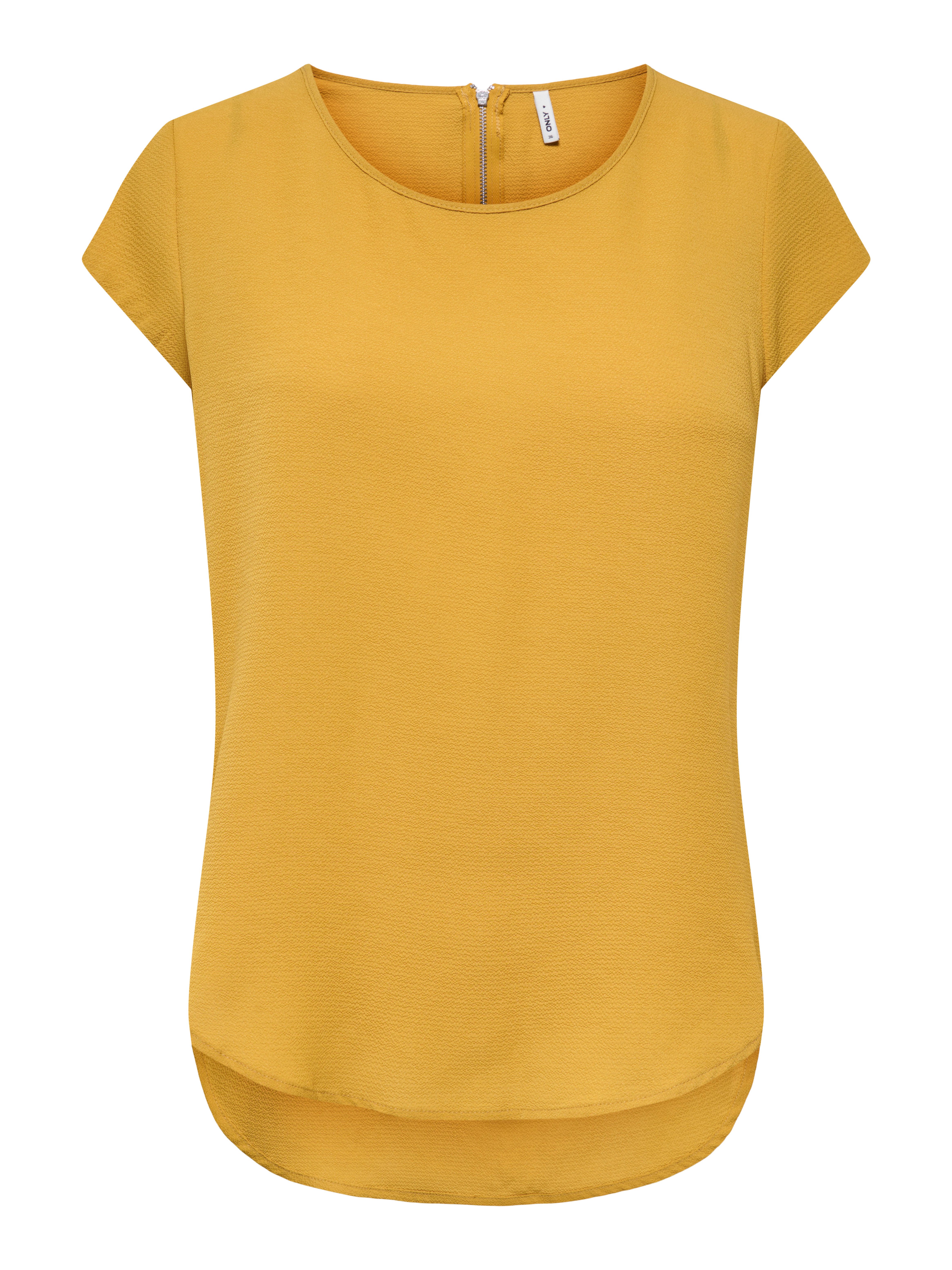 ONLY Kurzarmbluse ONLVIC – feminines Blusenshirt in lockerer Form regular f günstig online kaufen