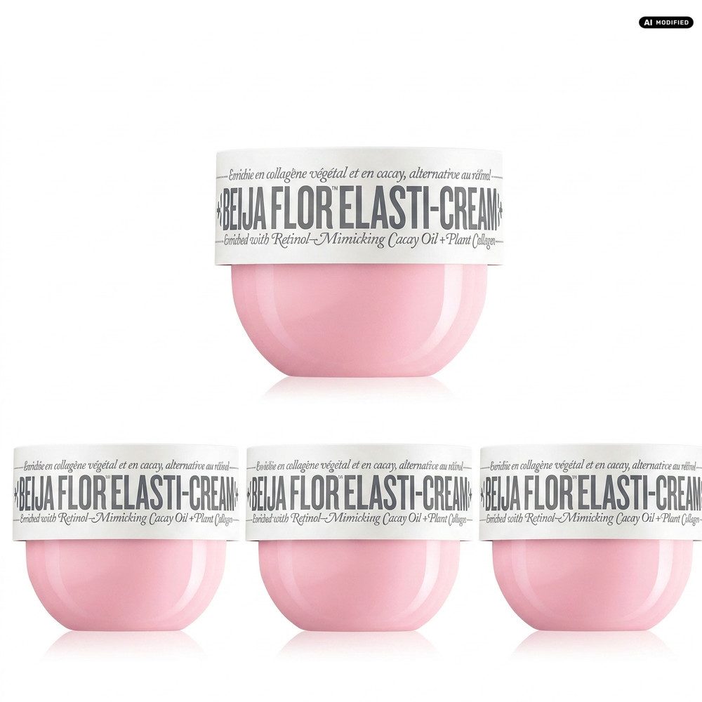 Sol de Janeiro Körpercreme Sol de Janeiro Beija Flor Elasti Cream 3er Set, Vorteilspack mit drei Körpercremes für den Vorrat