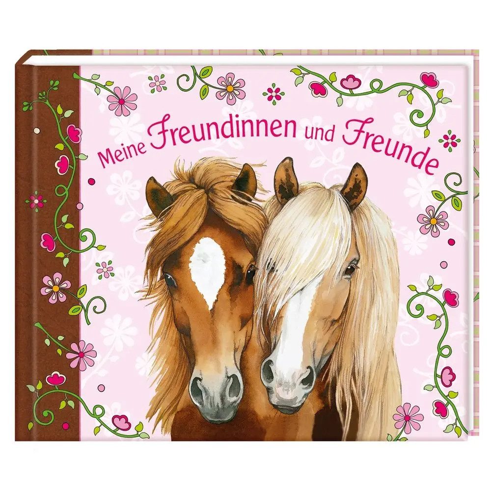 COPPENRATH DIE SPIEGELBURG Poesiealbum Meine Freundinnen und Freunde - Eintragbuch Pferdefreunde, 96 Seiten