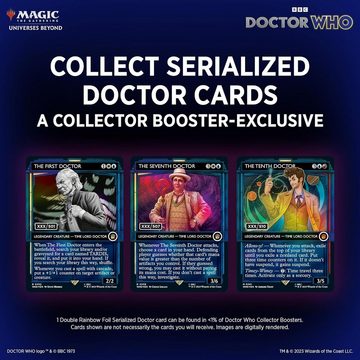 Magic the Gathering Sammelkarte Universes Beyond: Doctor Who Collector Booster Display Englisch, Collector Display
