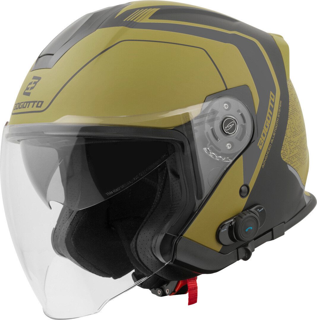 Motorradhelm H586 BT Illus Bluetooth Jethelm