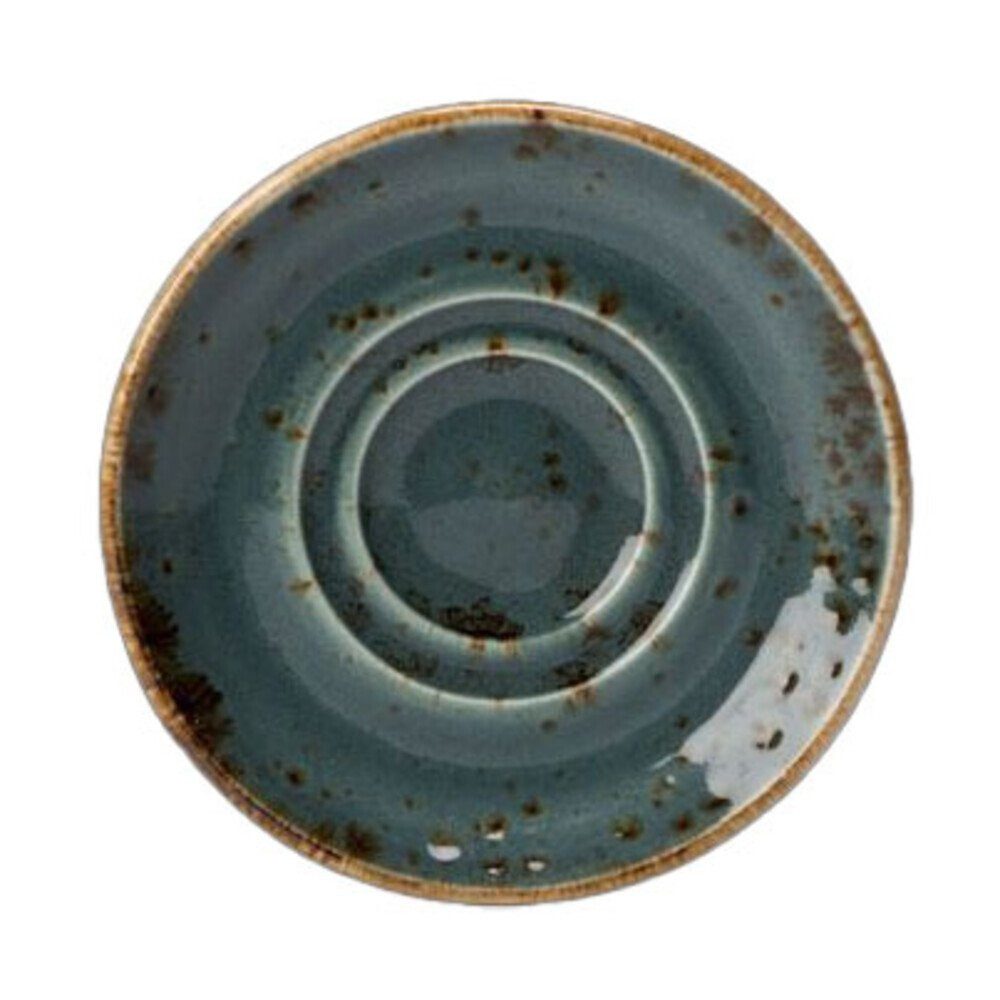 STEELITE Untertasse Espresso-Untertasse 12 cm Craft Blue, (1 St), Espresso-Untertasse, Ø12cm, Vitro-Porzellan, blau