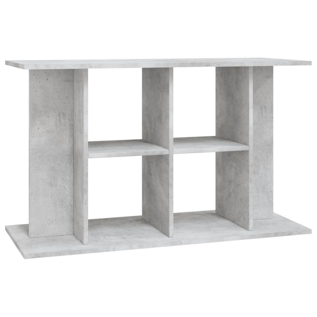 Aquariumunterschrank Aquariumständer Betongrau 100x40x60 cm Spanplatte Aquarium Unterstand