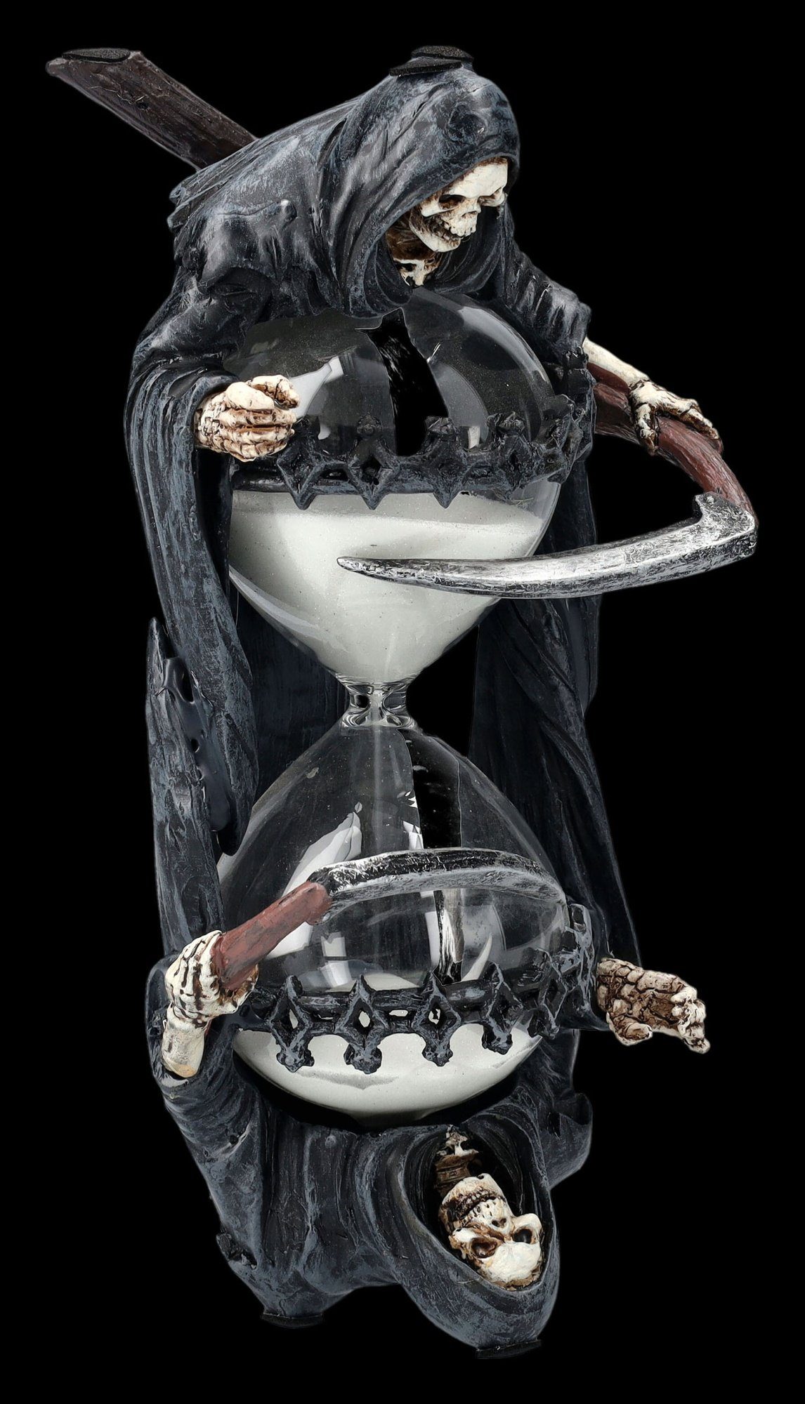 Figuren Shop GmbH Sanduhr Sanduhr Reaper - Sensenmänner - Gothic Dekoration Anne Stokes