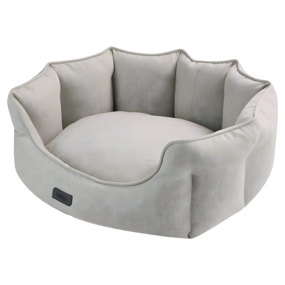 Nobby Tierbett Hundebett Valea oval beige