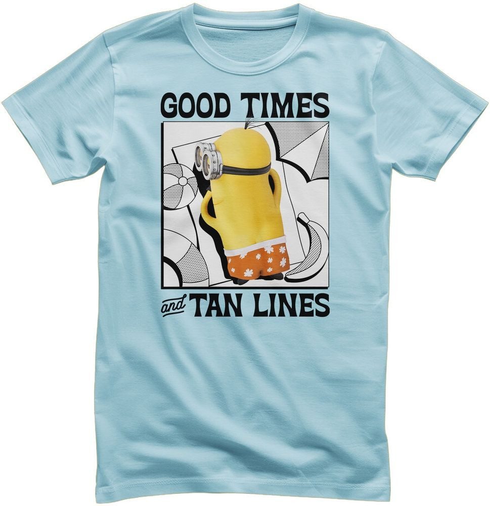 Minions T-Shirt Minions - Good Times & Tan Lines T-Shirt