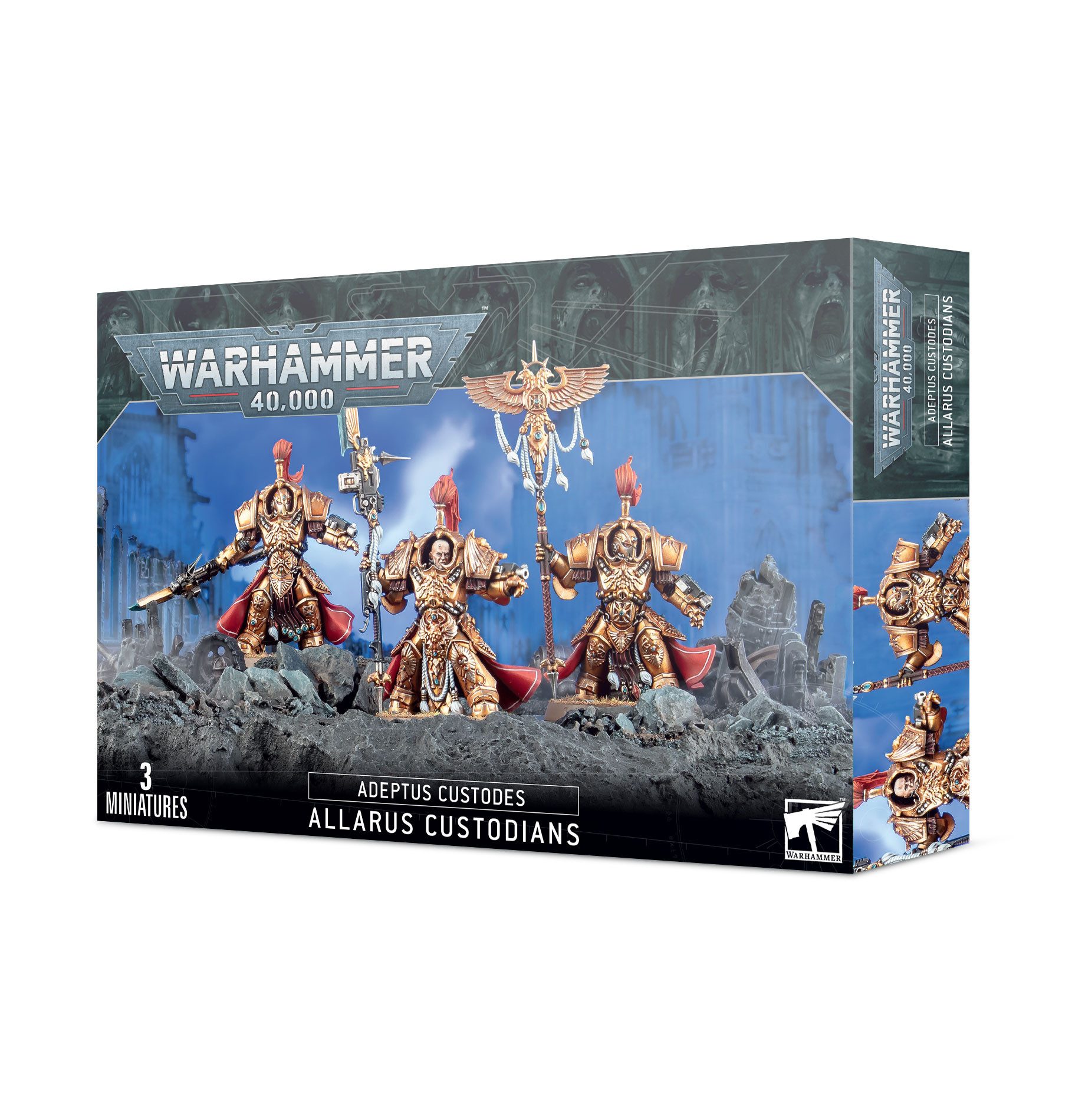 Games Workshop Spielfigur Warhammer 40k Adeptus Custodes: Allarus Custodian günstig online kaufen