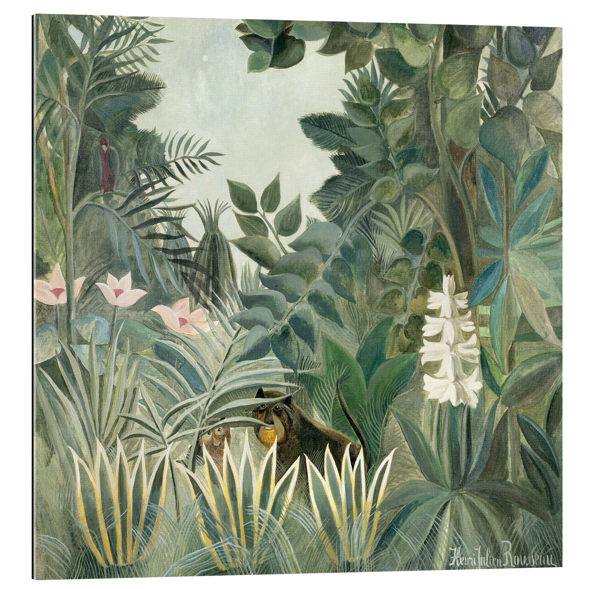 Posterlounge Poster Henri Rousseau, Äquatorialer Dschungel, günstig online kaufen