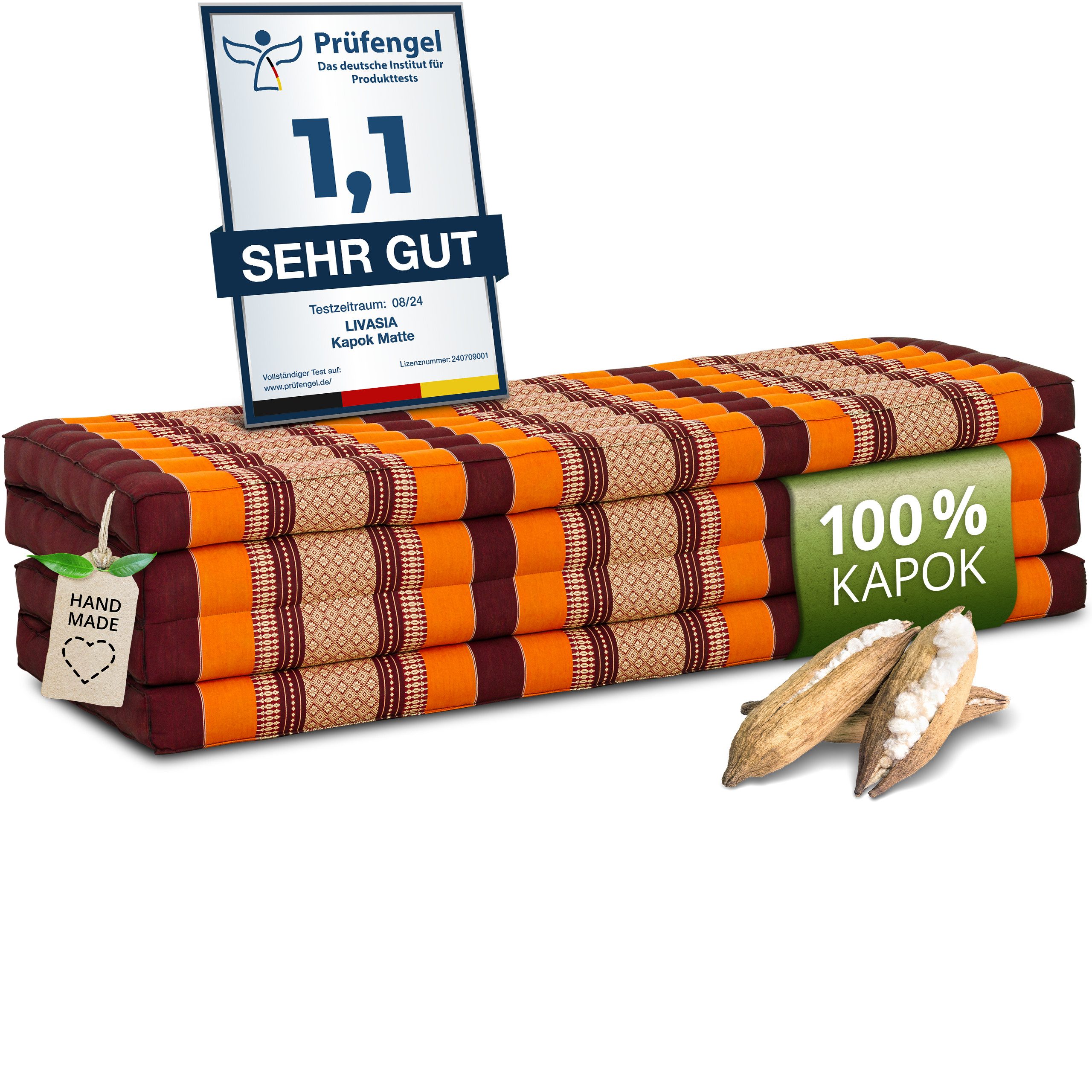 Klappmatratze Klappmatratze 140 cm (Classic) vegan und günstig online kaufen