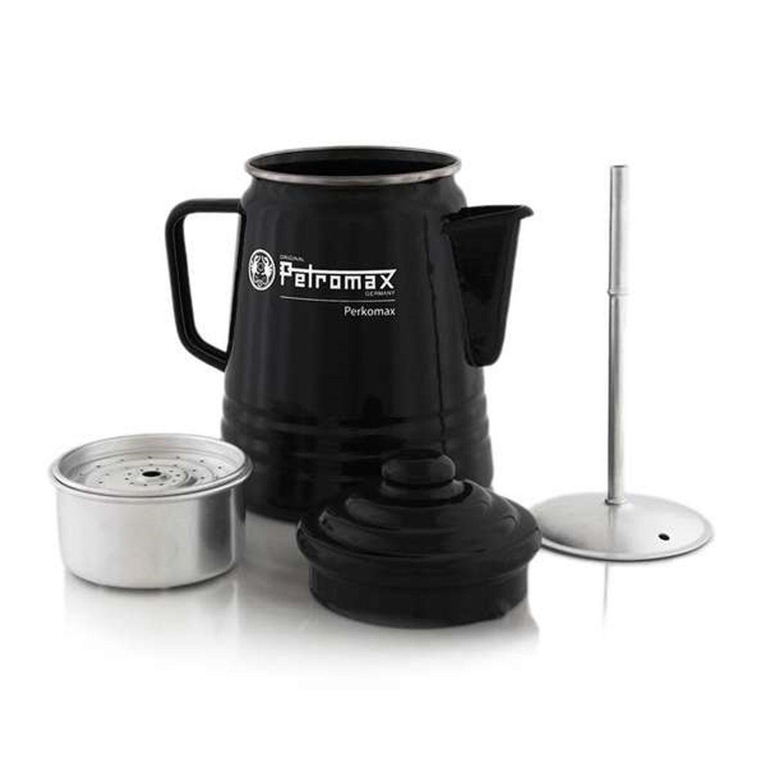 Perkolator Perkolator Kocher schwarz, Kaffee Petromax Petromax Tee per-9-s 1.3l Kaffeekanne 1,3l Kanne