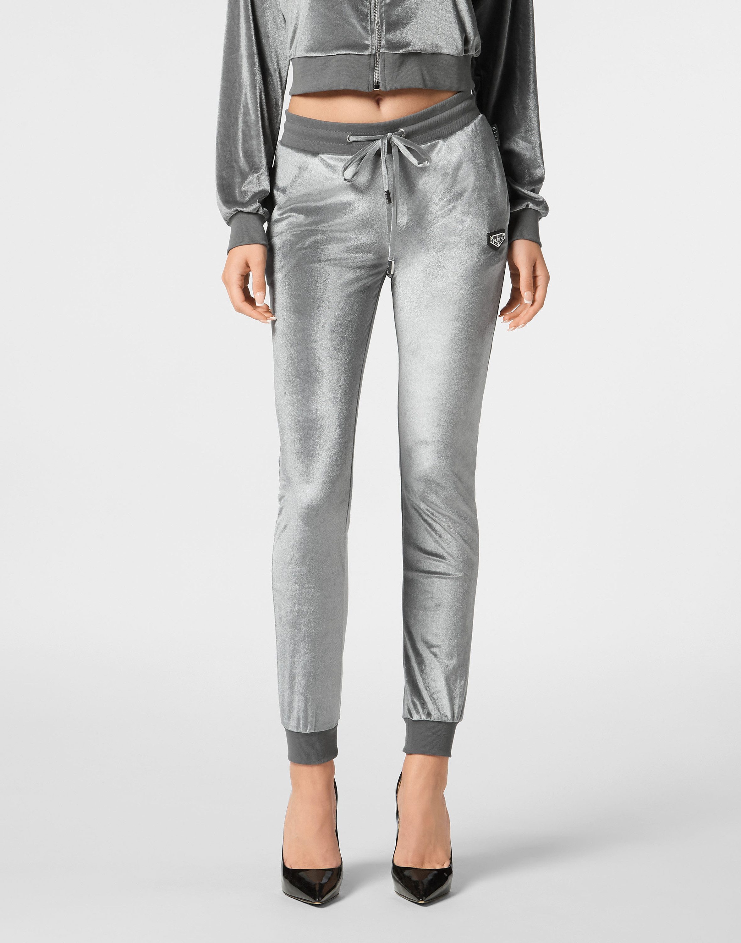 PHILIPP PLEIN Jogginghose Skull Mit Schmucksteinen