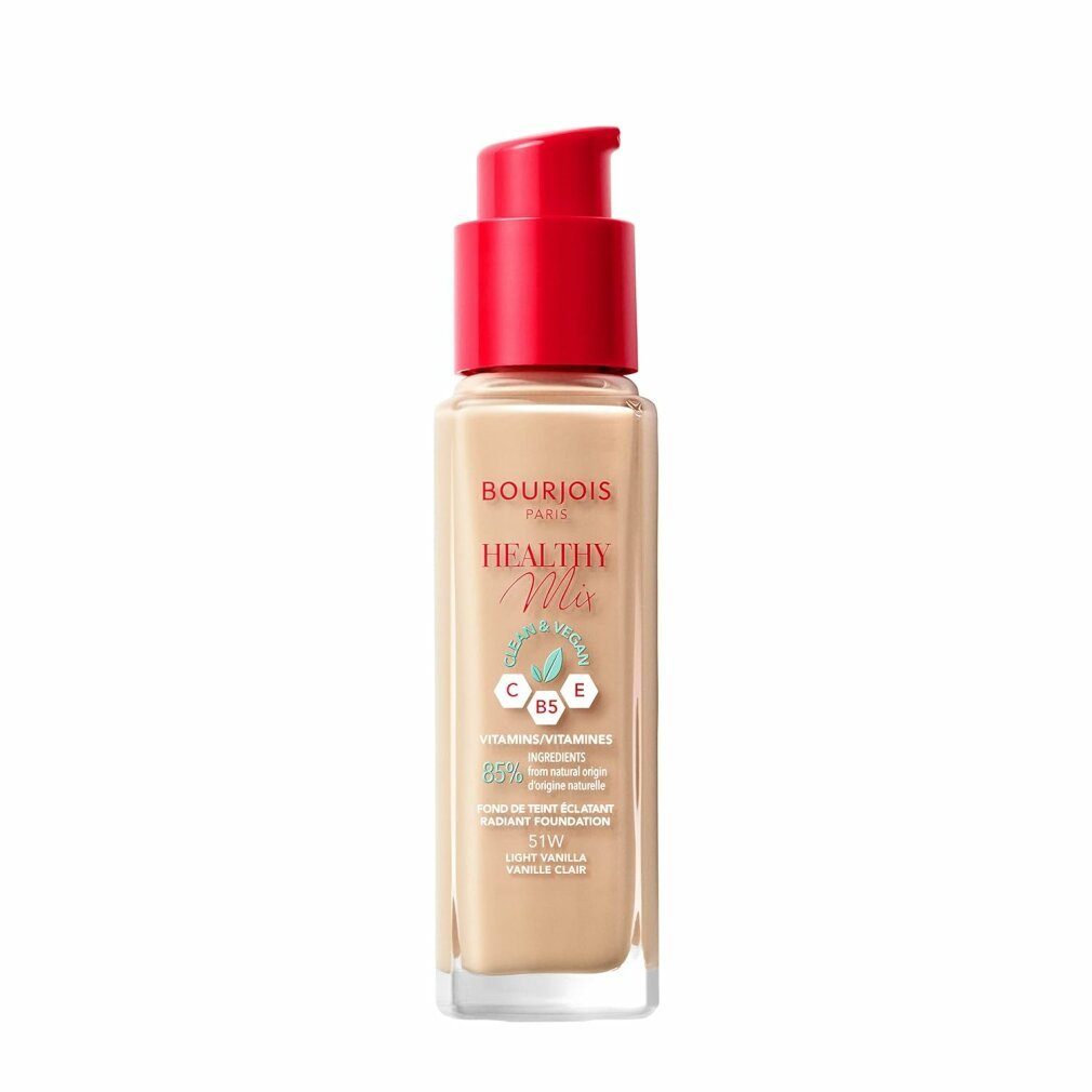 Bourjois Foundation Healthy Mix Radiant Foundation 51-Light Vanilla 30ml