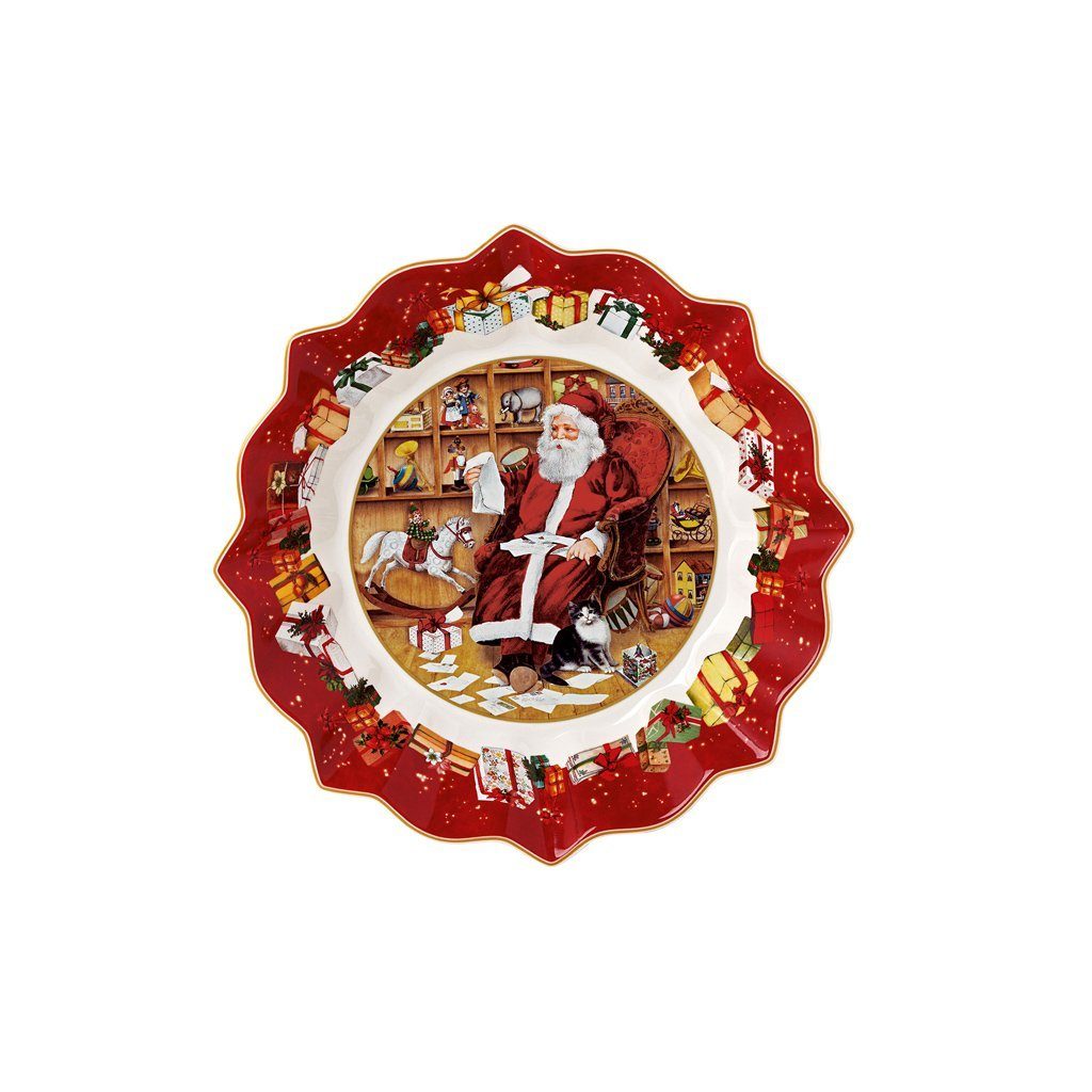 Villeroy & Boch Servierschüssel Toy's Fantasy, Porzellan, (1-tlg), Premium Porcelain, 1 Stck, Handw., mikrow.sicher