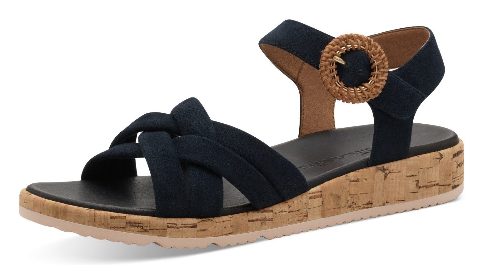 Tamaris Sandalette, Plateau, Sommerschuh, Riemchensandale mit günstig online kaufen