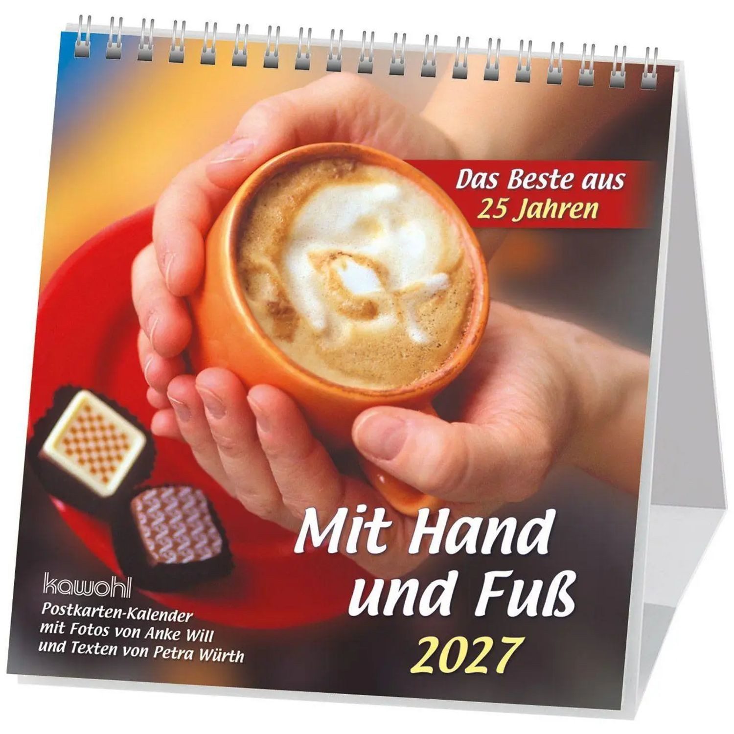 Tischkalender Mit Hand und Fuß 2027