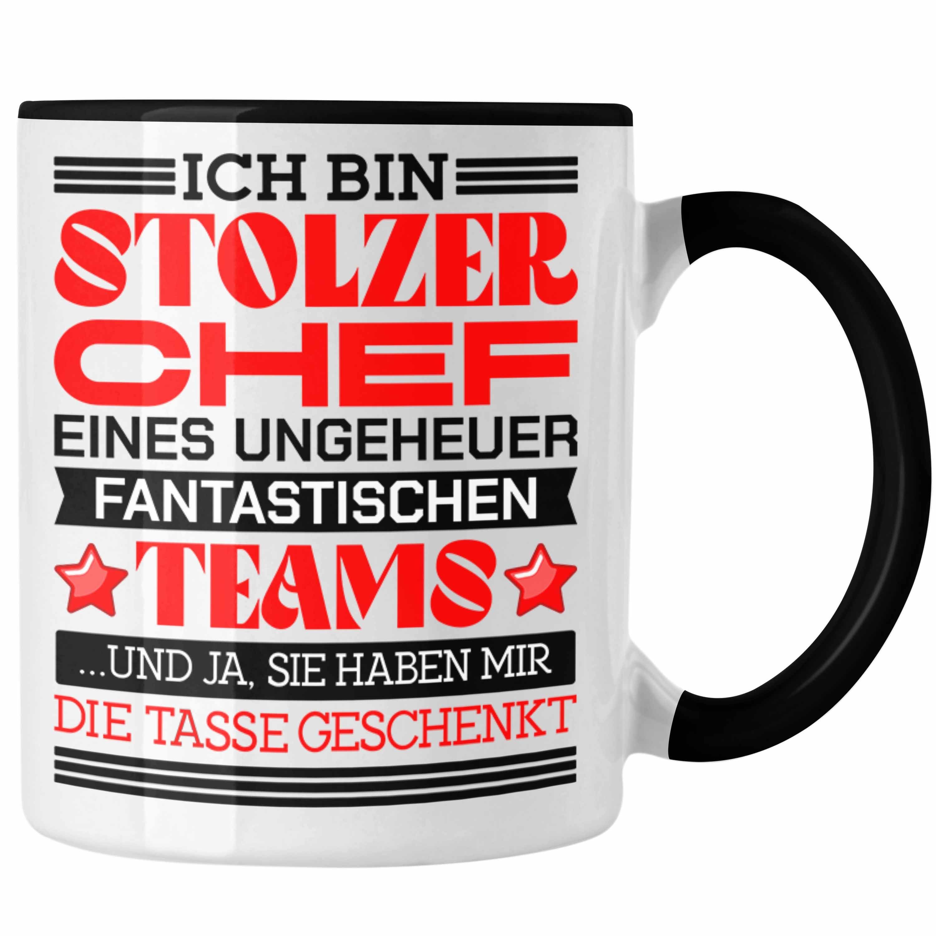 Trendation Tasse Trendation Stolzer Chef Tasse Geschenk Von Team