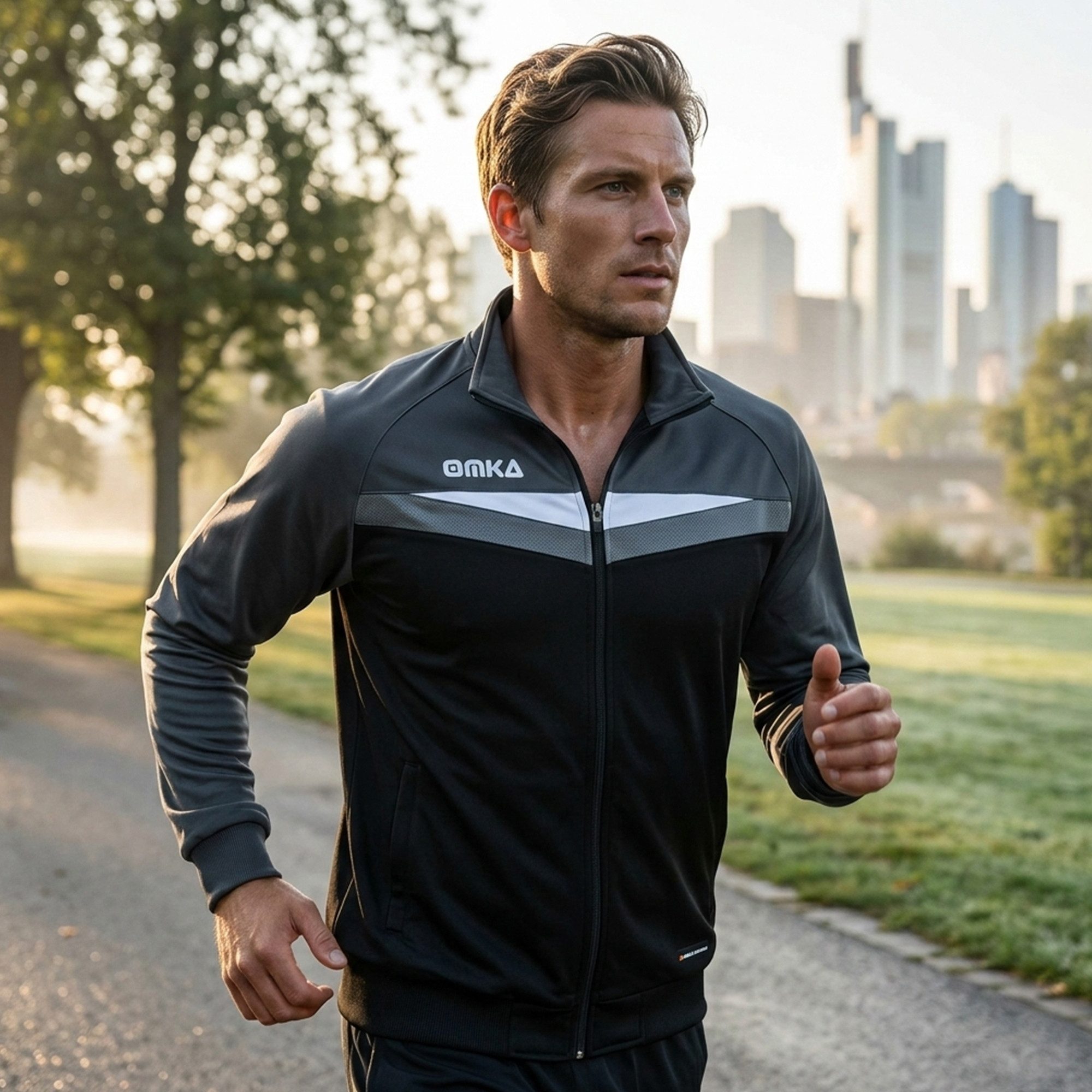 OMKA Trainingsjacke OK200J OMKA Optima Trainingsjacke Joggingjacke Sportjac günstig online kaufen