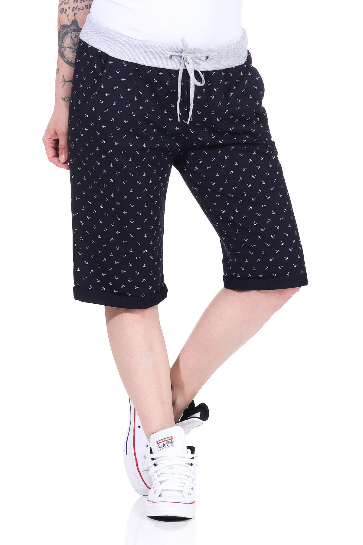 CLEO STYLE Bermudas 1818 Sweatpants Freizeit günstig online kaufen