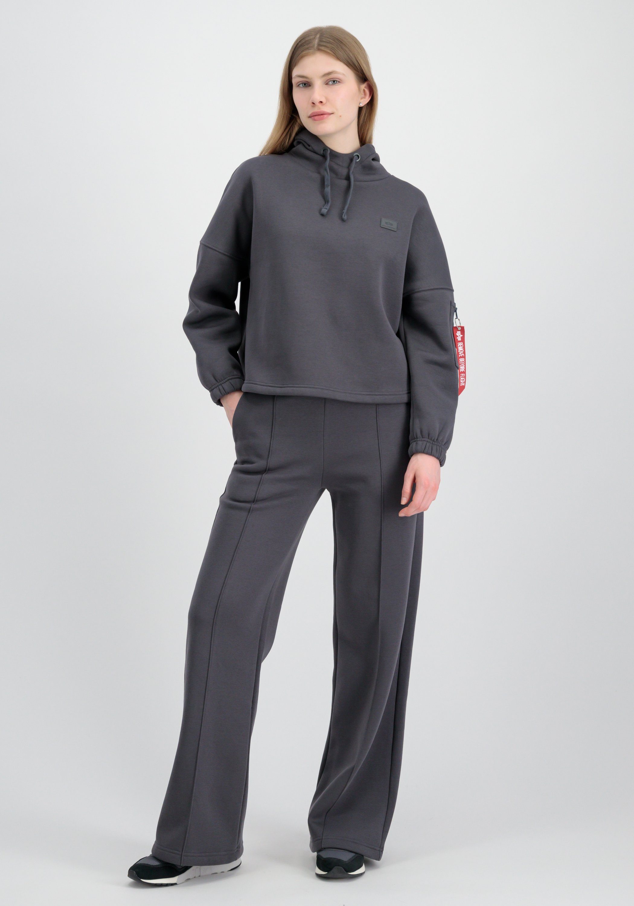 Alpha Industries Hoodie X-Fit Label OS Hoodie Wmn