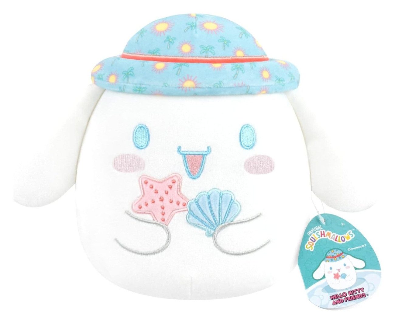 Jazwares Plüschfigur Sanrio Squishmallow Plüschfigur Hello Kitty and Friends Seize the Mome