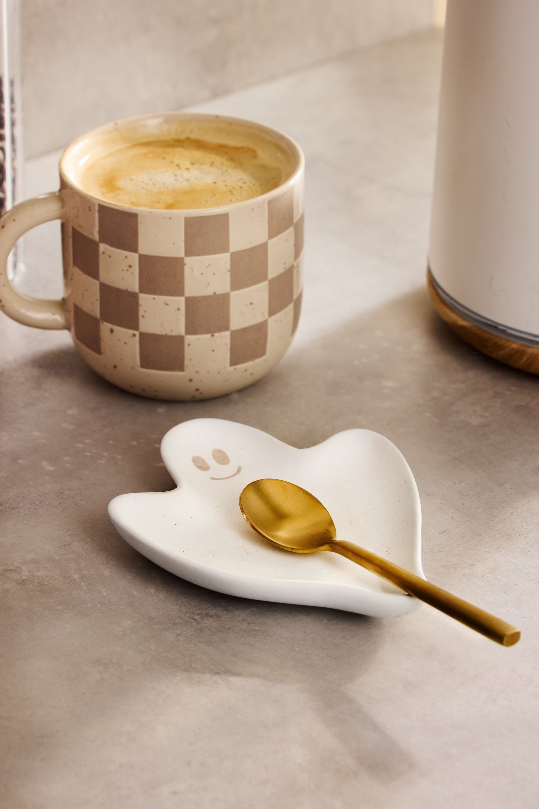 Next Kochlöffelhalter Löffelablage mit Sprenkeldesign, Gus der Geist, (1-tl günstig online kaufen