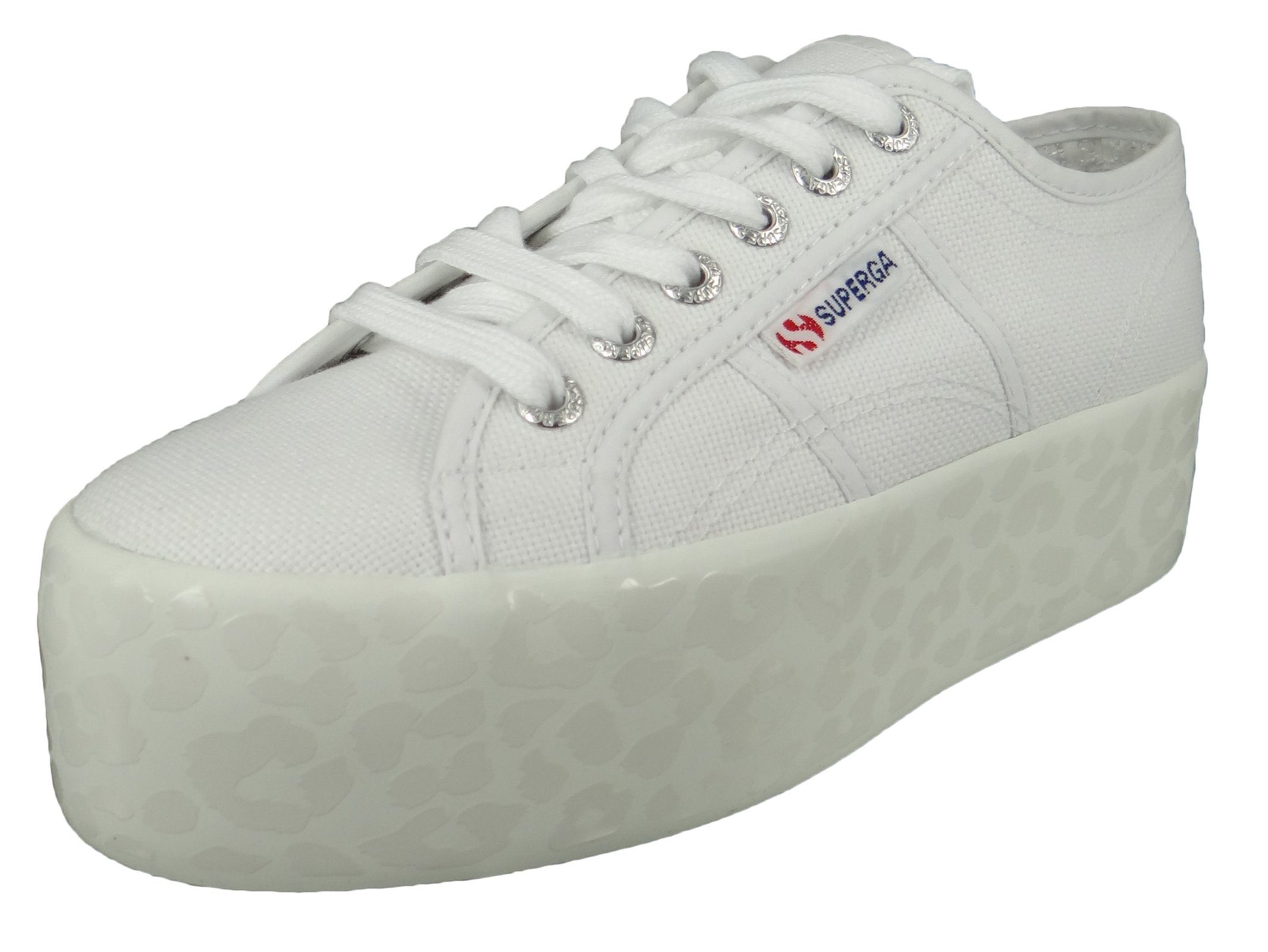 Superga S71161W-2790 AAF white leopard Sneaker. Reduzierter Preis € 53,97. Unverbindliche Preisempfehlung € 89,95