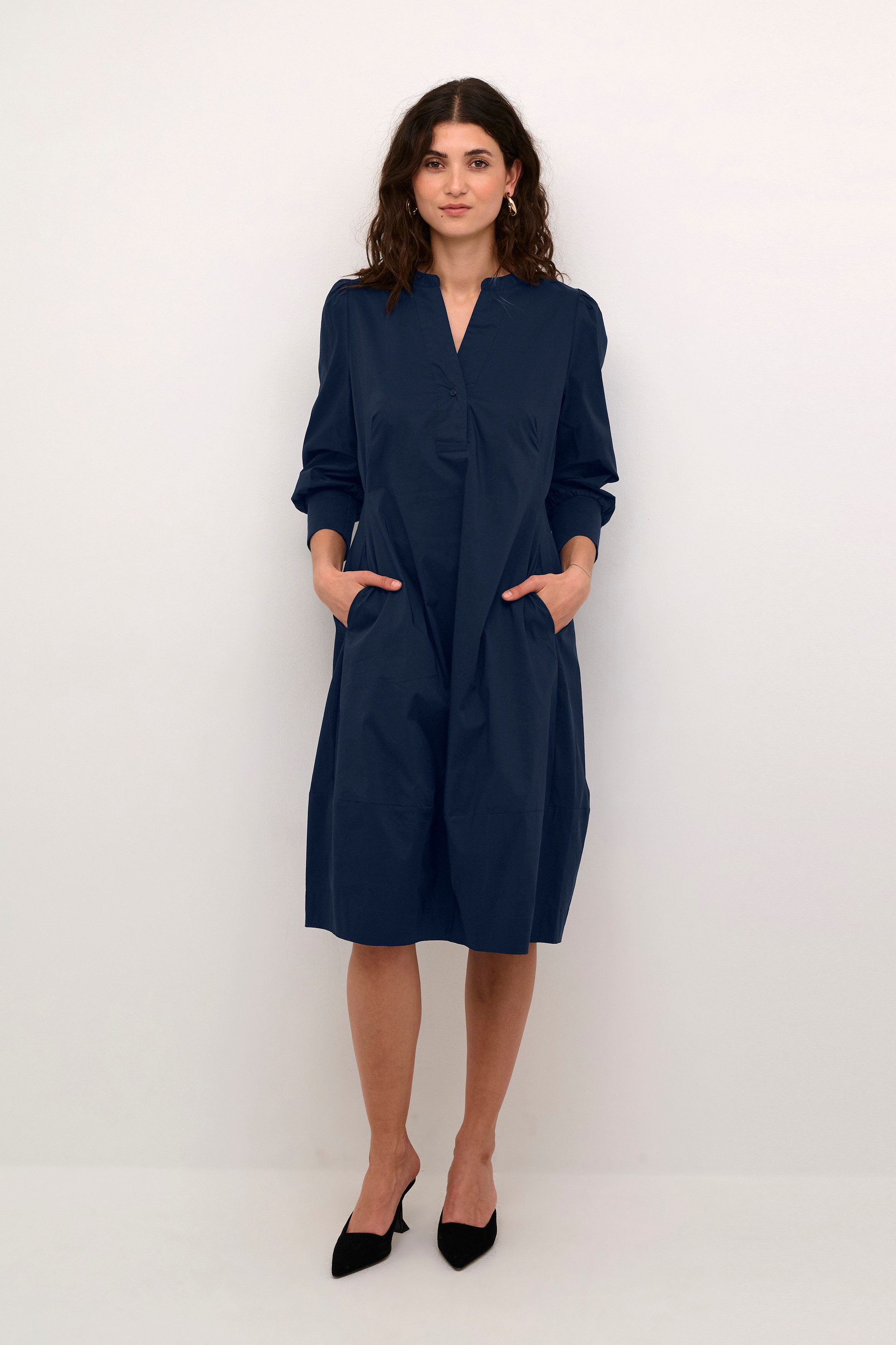 Culture Jerseykleid Freizeitkleid CUANTOINETT