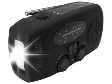 Technaxx TECHNAXX UKW-Radio TX-238, Kurbel, Solar, Lampe Radio