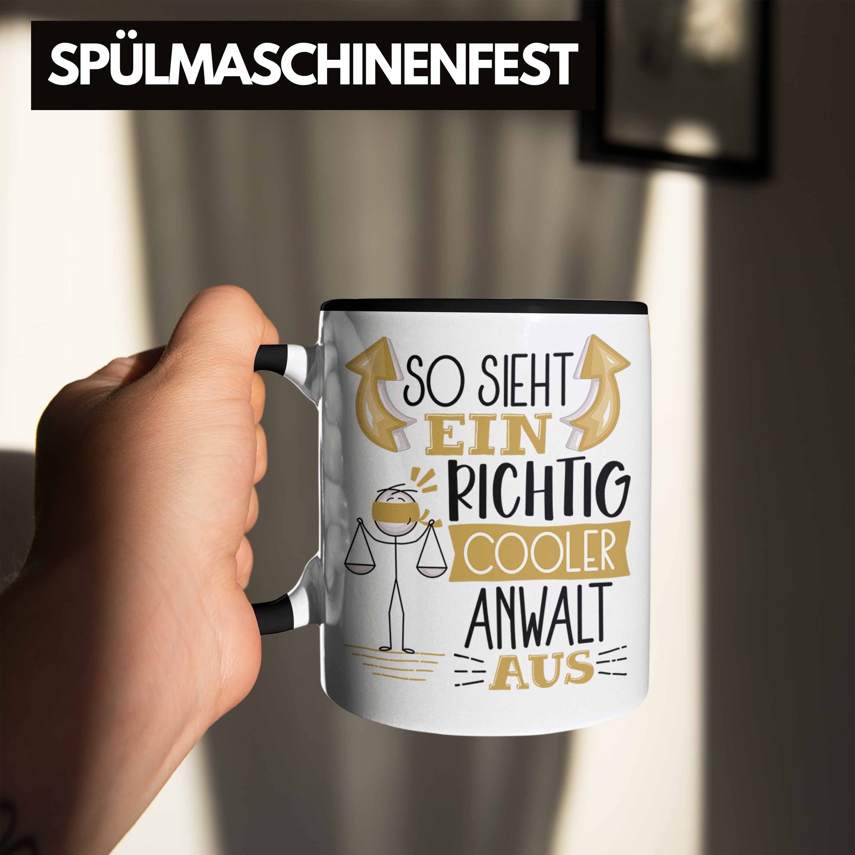 Trendation Tasse Anwalt Geschenki Cooler Sieht Tasse Aus Geschenk Ein Anwalt So Schwarz RIchtig