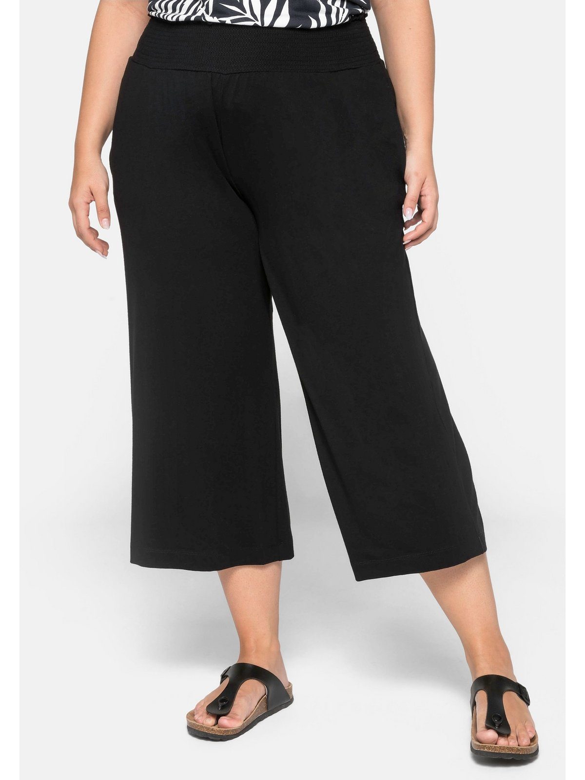 Sheego Jerseyhose Große Größen in legerer günstig online kaufen
