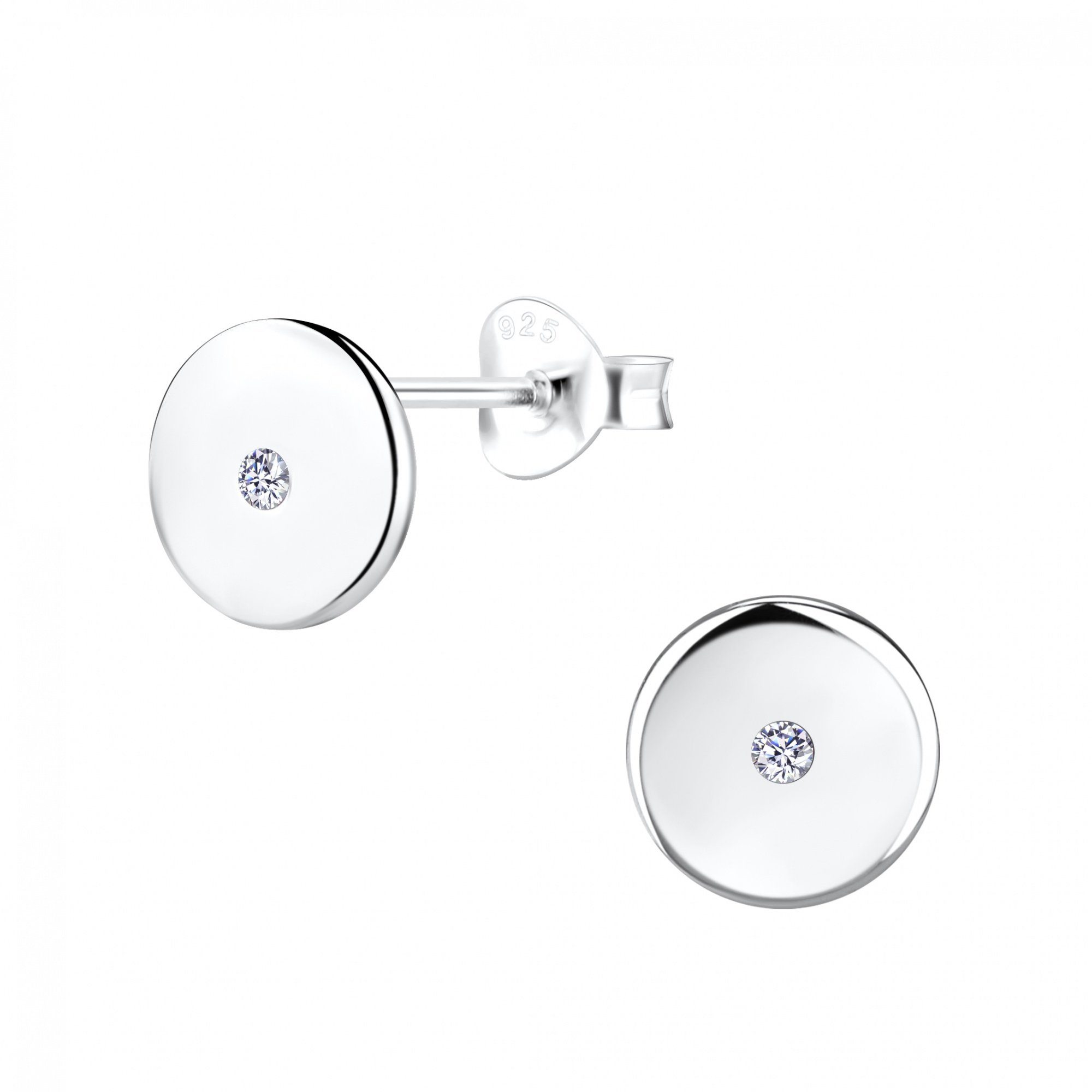 ALEXANDER YORK Paar Ohrstecker GEO PLÄTTCHEN günstig online kaufen