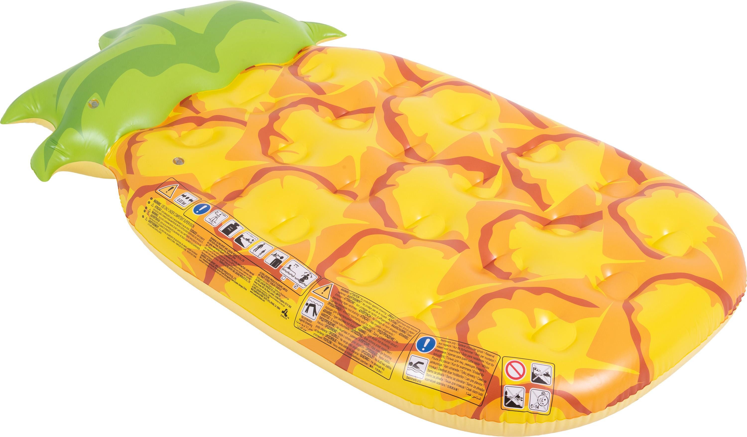 SunClub Luftmatratze Ananas aufblasbar, (Packung, 1-St), günstig online kaufen