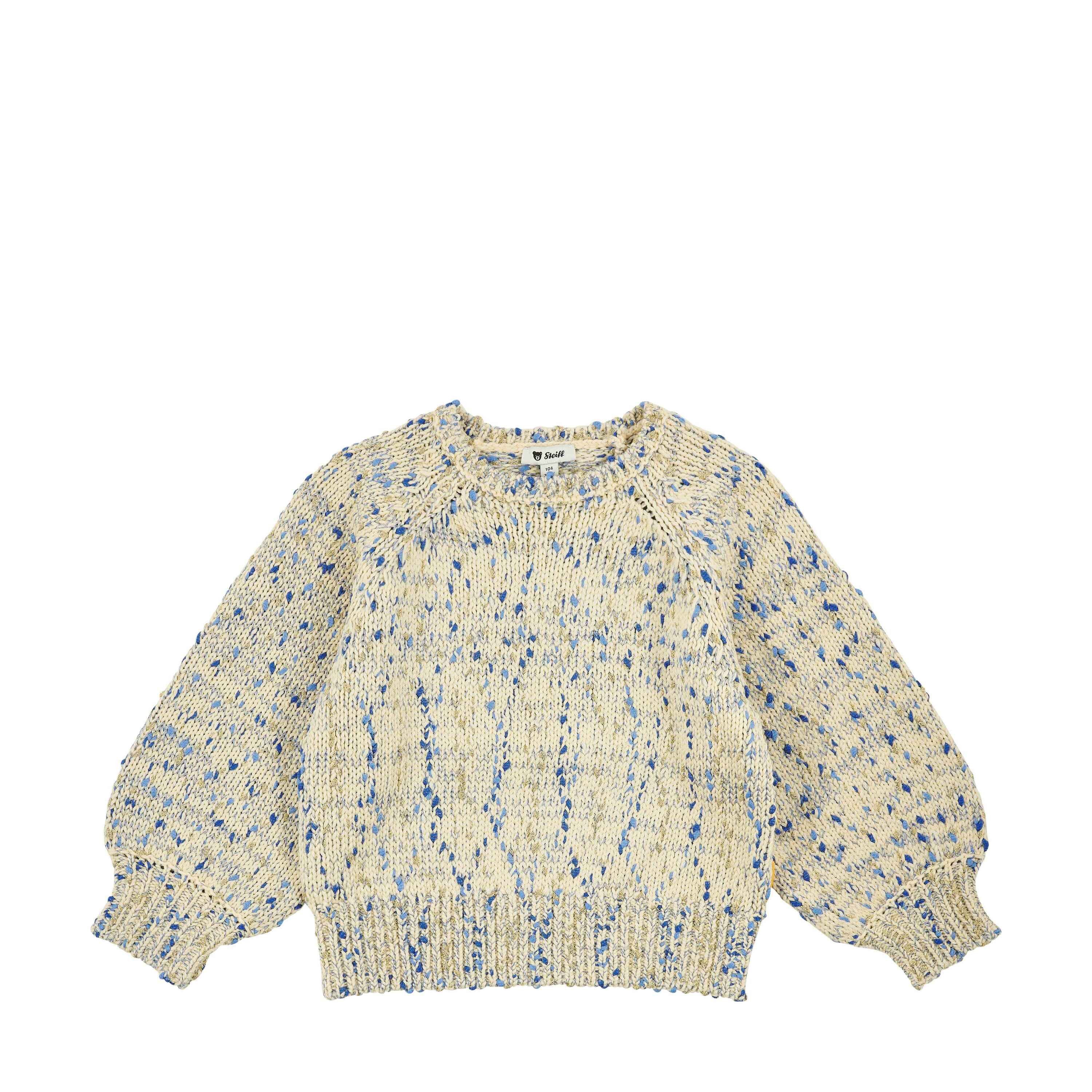 Steiff Rundhalspullover Pullover Woof & Fluff