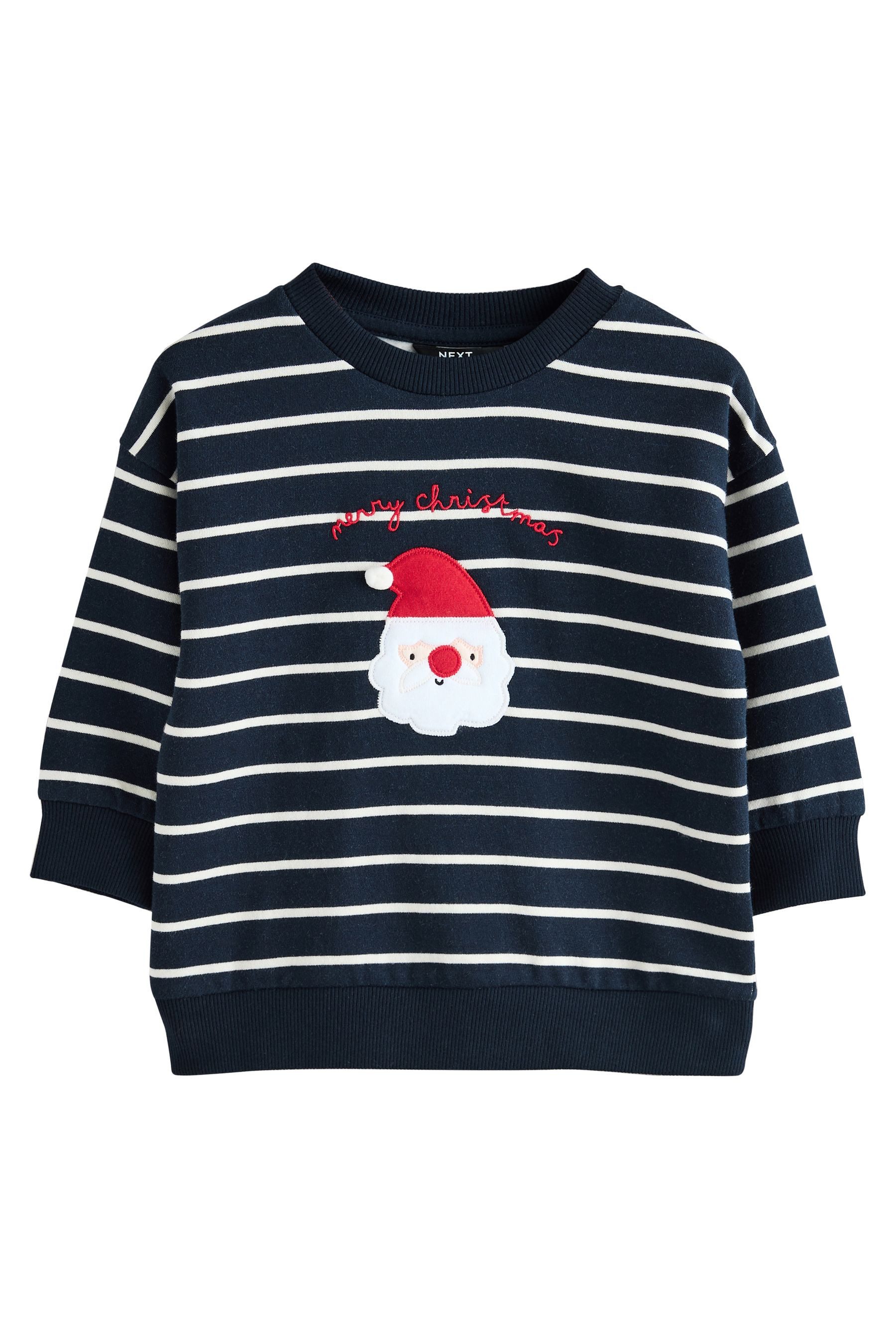 Next Sweater Weihnachtspullover mit Rundhalsausschnitt (1-tlg) günstig online kaufen